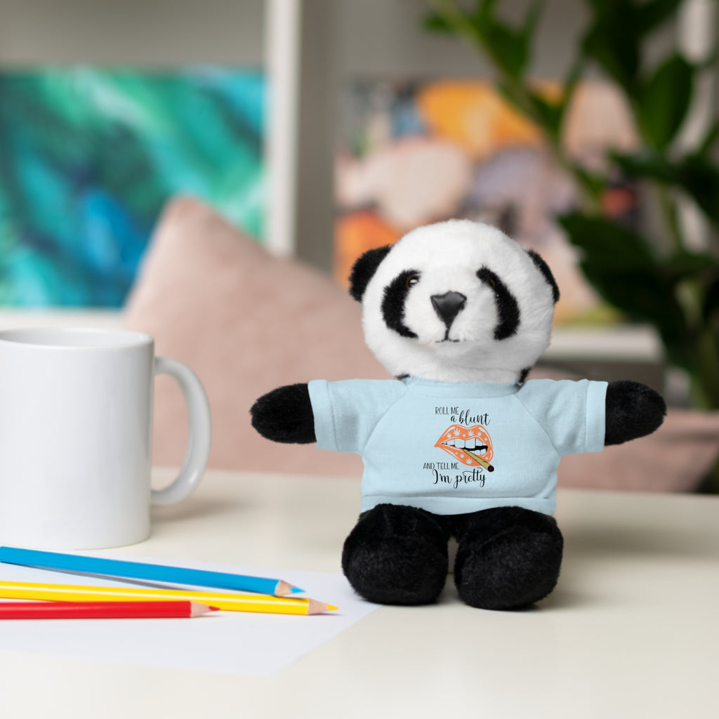 Plush Bear for adults with Tee — "Tell Me I'm Pretty" 420 Teddy