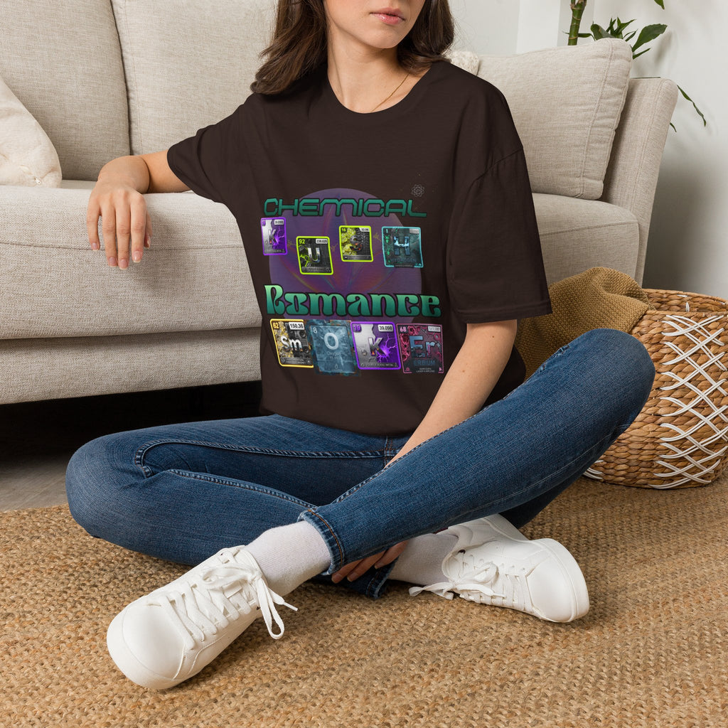 "Chemical Romance" weed 420 Retro Vaporwave Band Tee