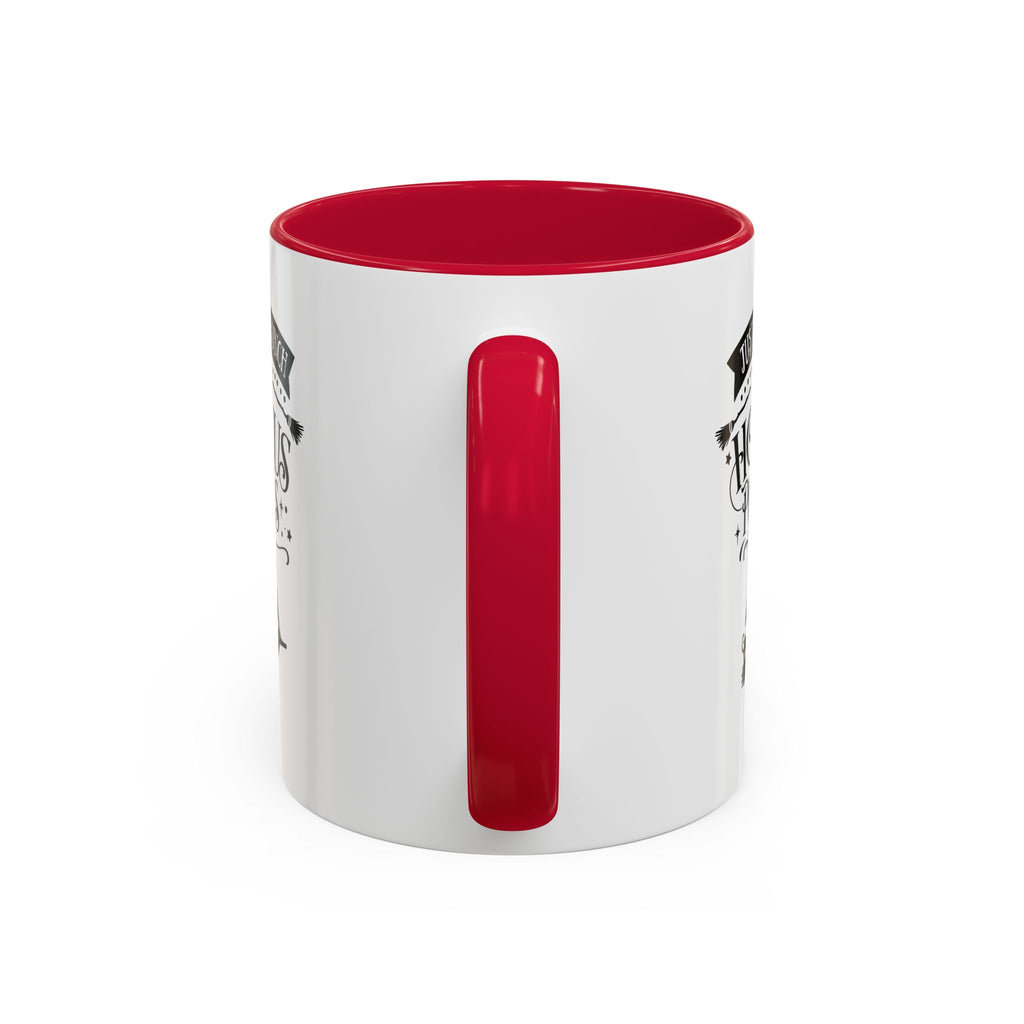 Halloween Just A Bunch Of Hocus Pocus Colored Rimmed Mug
