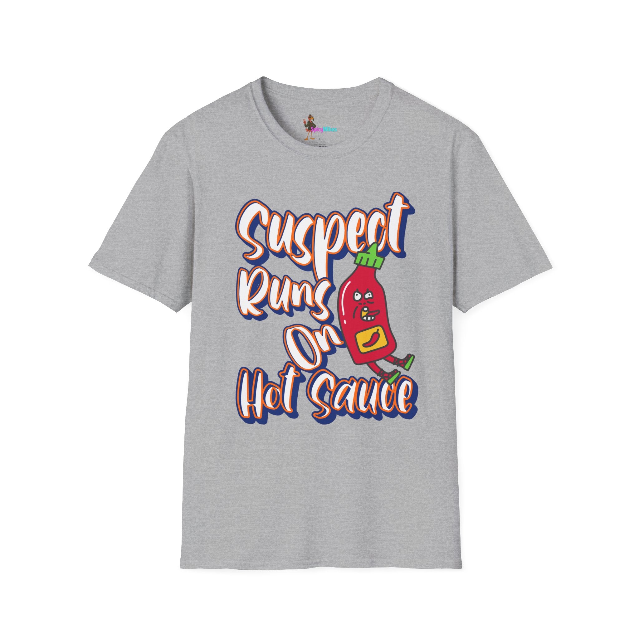 Suspect Runs On...Hot Sauce Graphic Tee