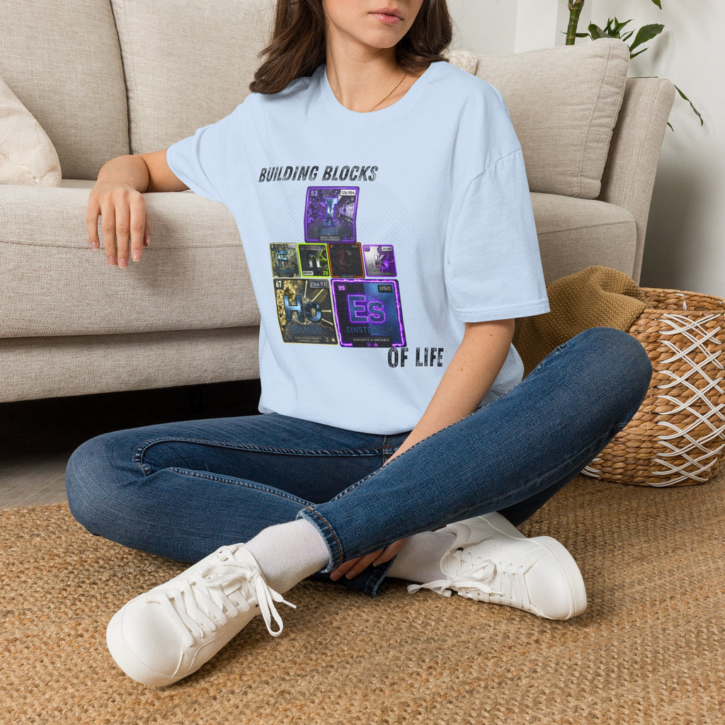 Building Blocks of Life T-Shirt — Science Element Periodic Table Graphic Tee