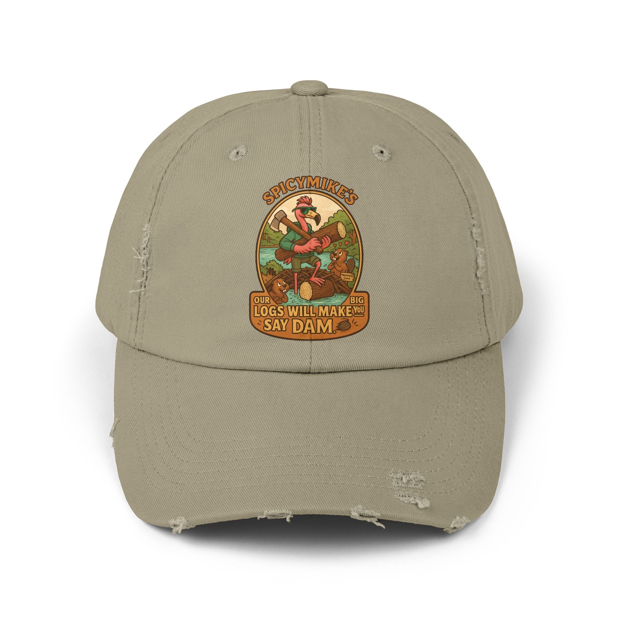 SpicyMike Loggers Distressed Cap