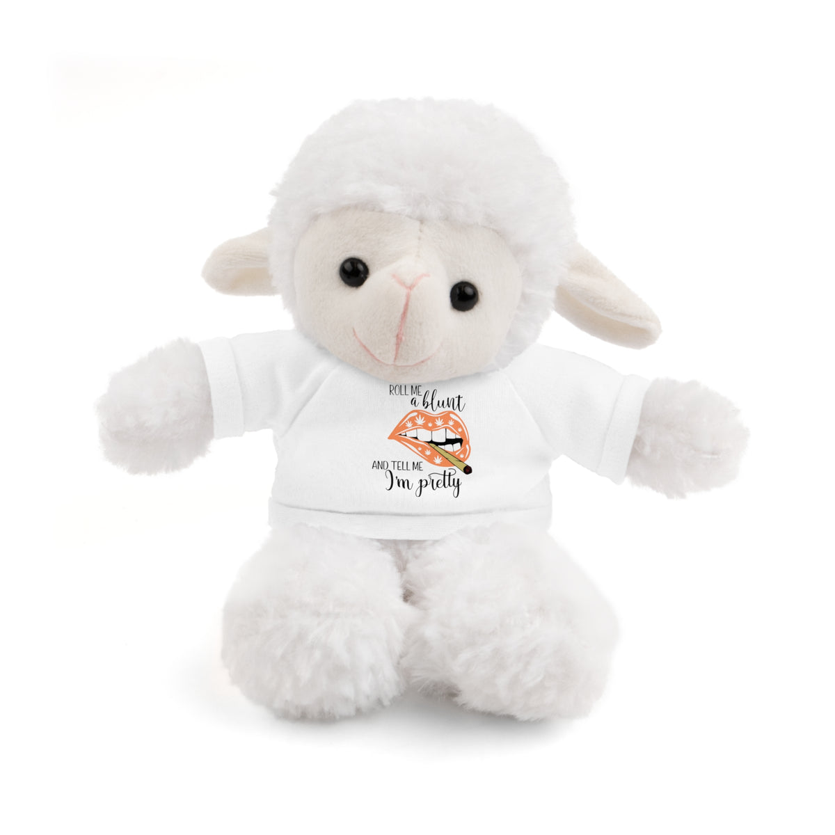 Plush Bear for adults with Tee — "Tell Me I'm Pretty" 420 Teddy
