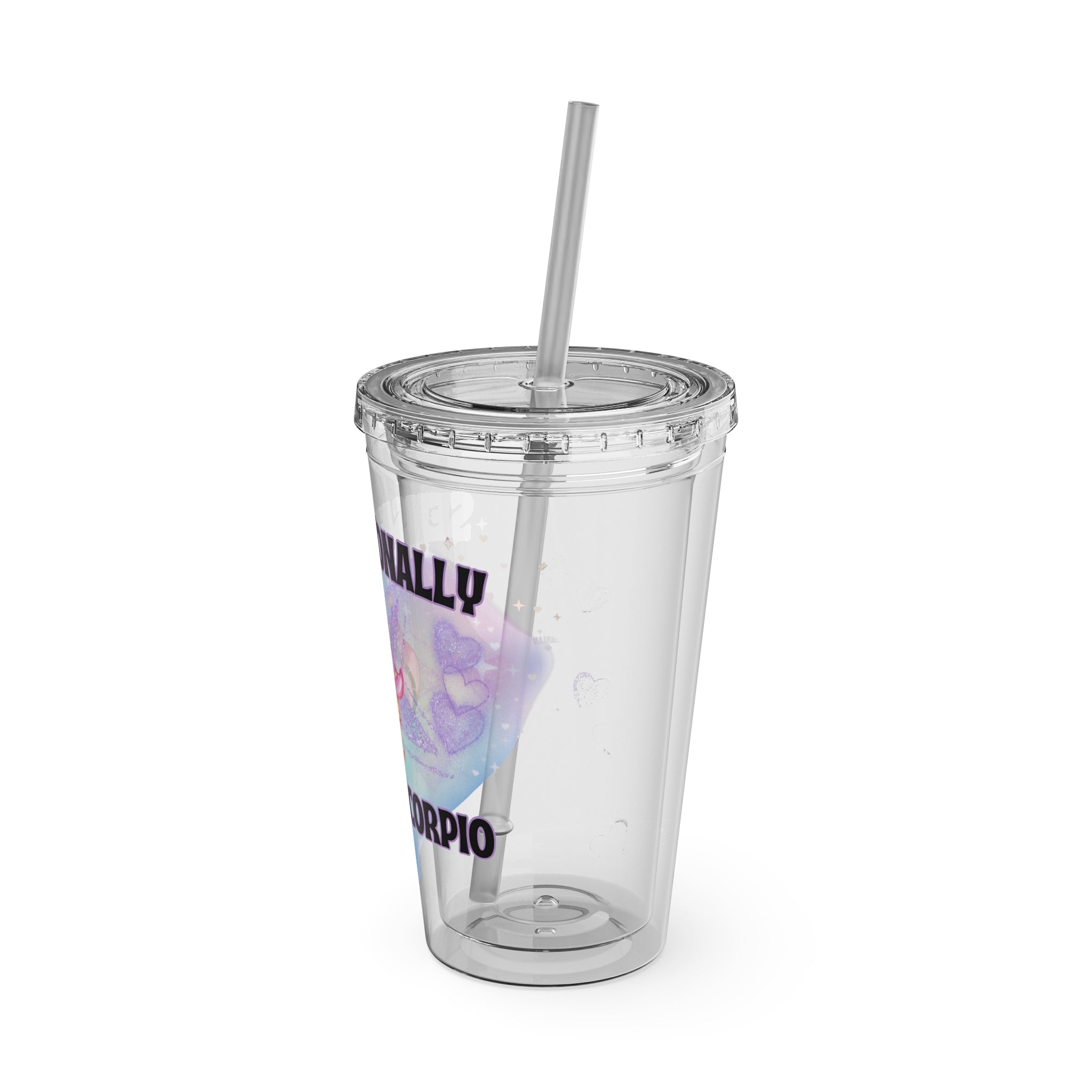 Sensationally Scorpio Zodiac Tumbler with Straw 16oz