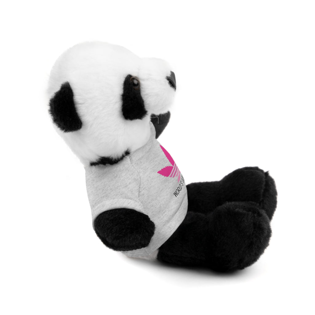 Teddy Bear – "World's Dopest Mom" Adult Plush with Tee for 420 moms