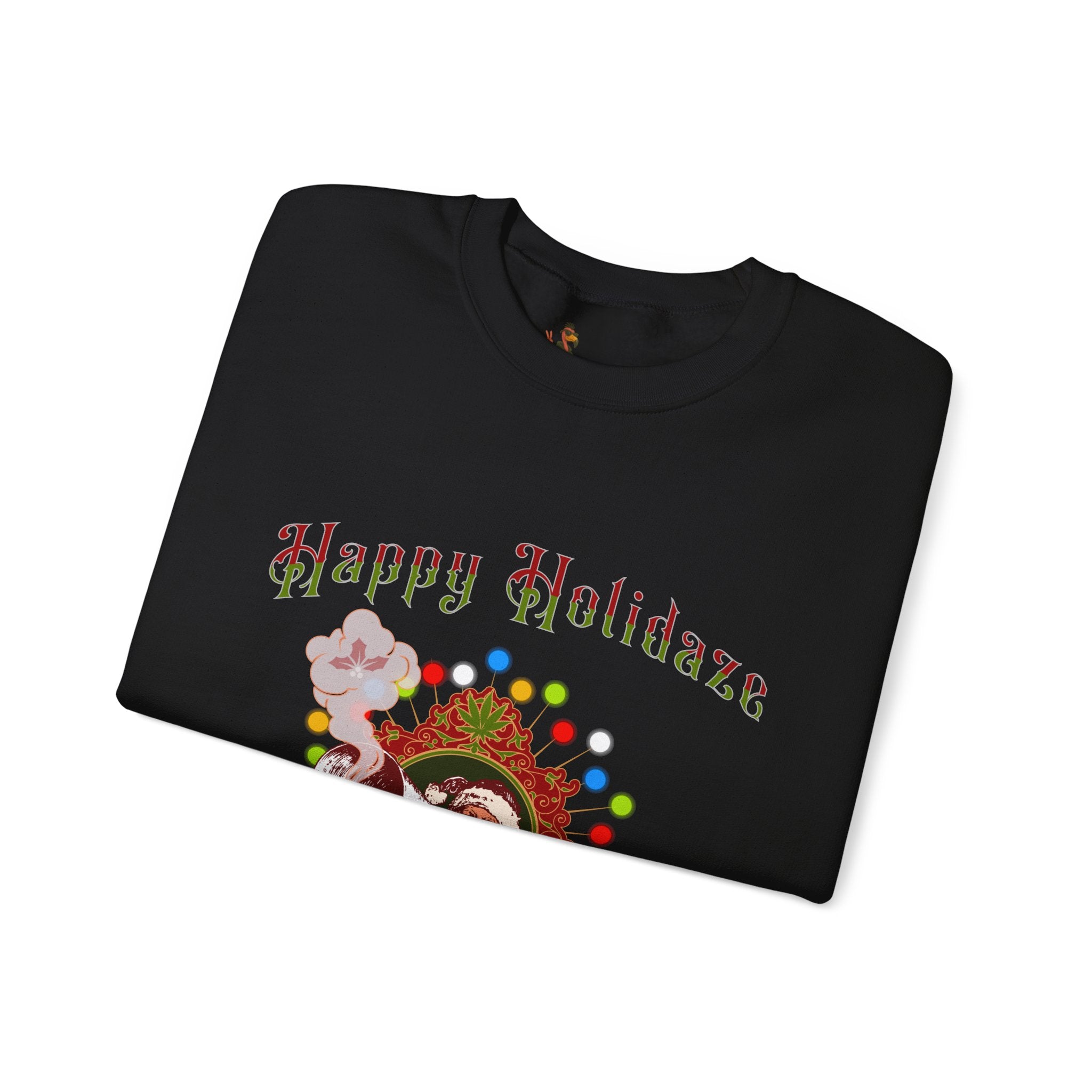 "Happy Holidaze" Retro Christmas Sweatshirt