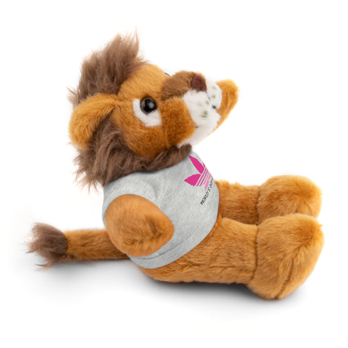 Teddy Bear – "World's Dopest Mom" Adult Plush with Tee for 420 moms