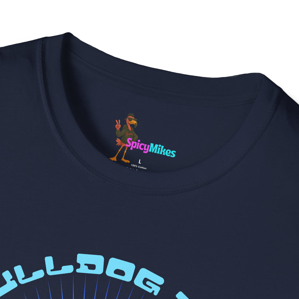 "My Bulldog Thinks I'm Cool"  Vintage Neon T-Shirt