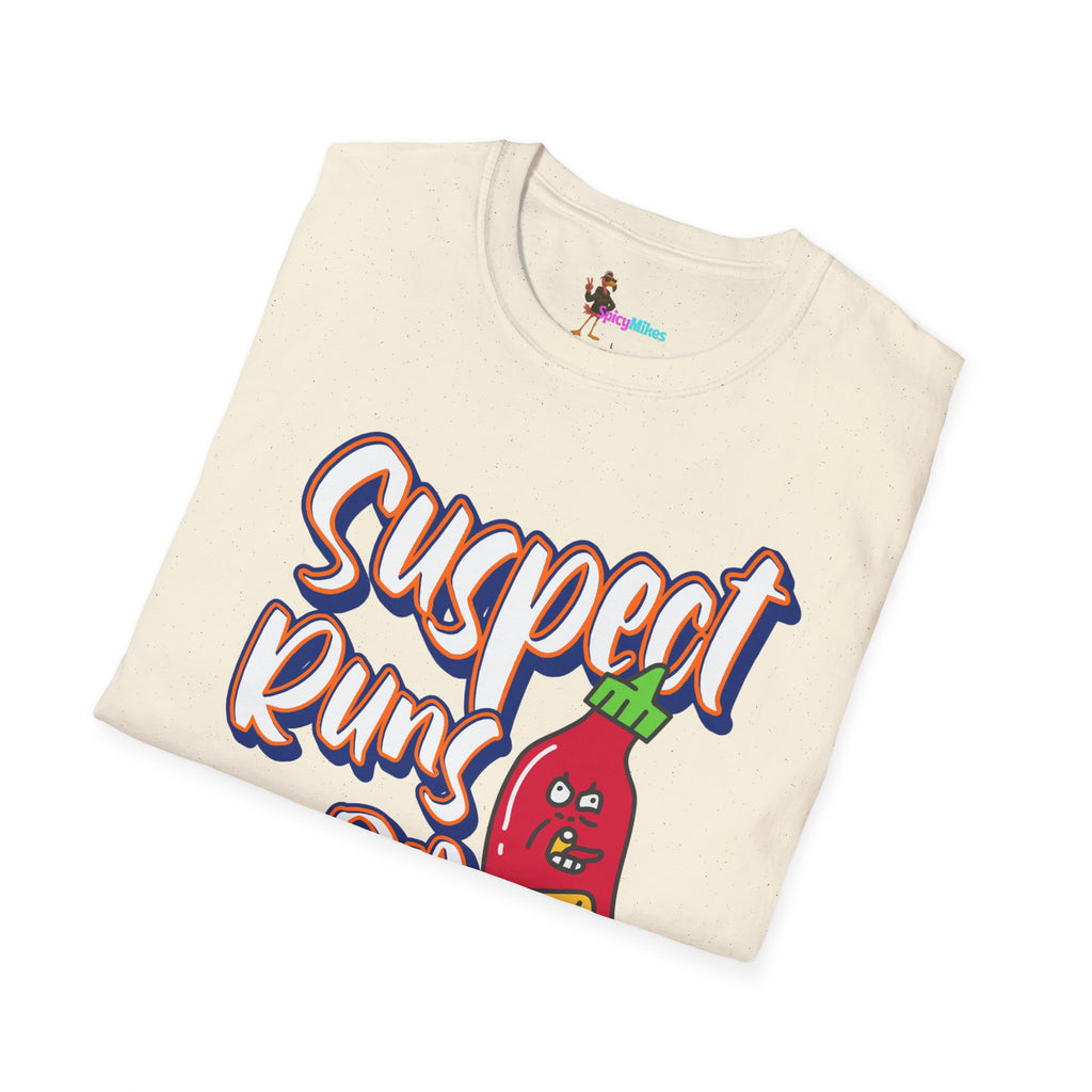 Suspect Runs On...Hot Sauce Graphic Tee