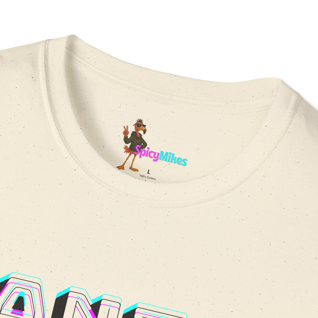 Anti Social Schizm  3D Text Graphic Tee