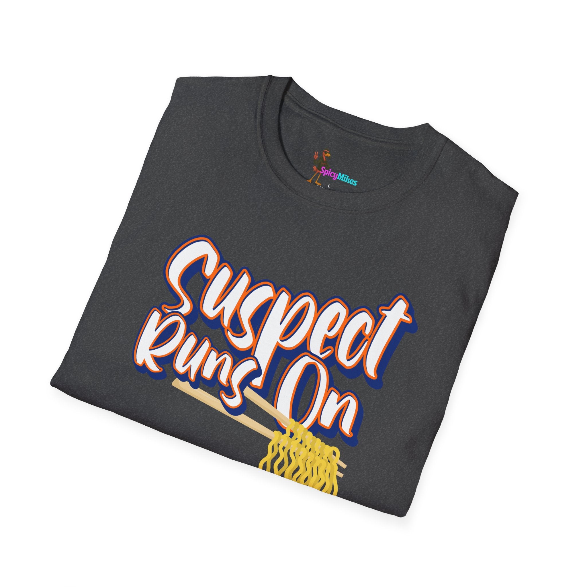 Suspect Runs On.... Ramen Graphic Tee