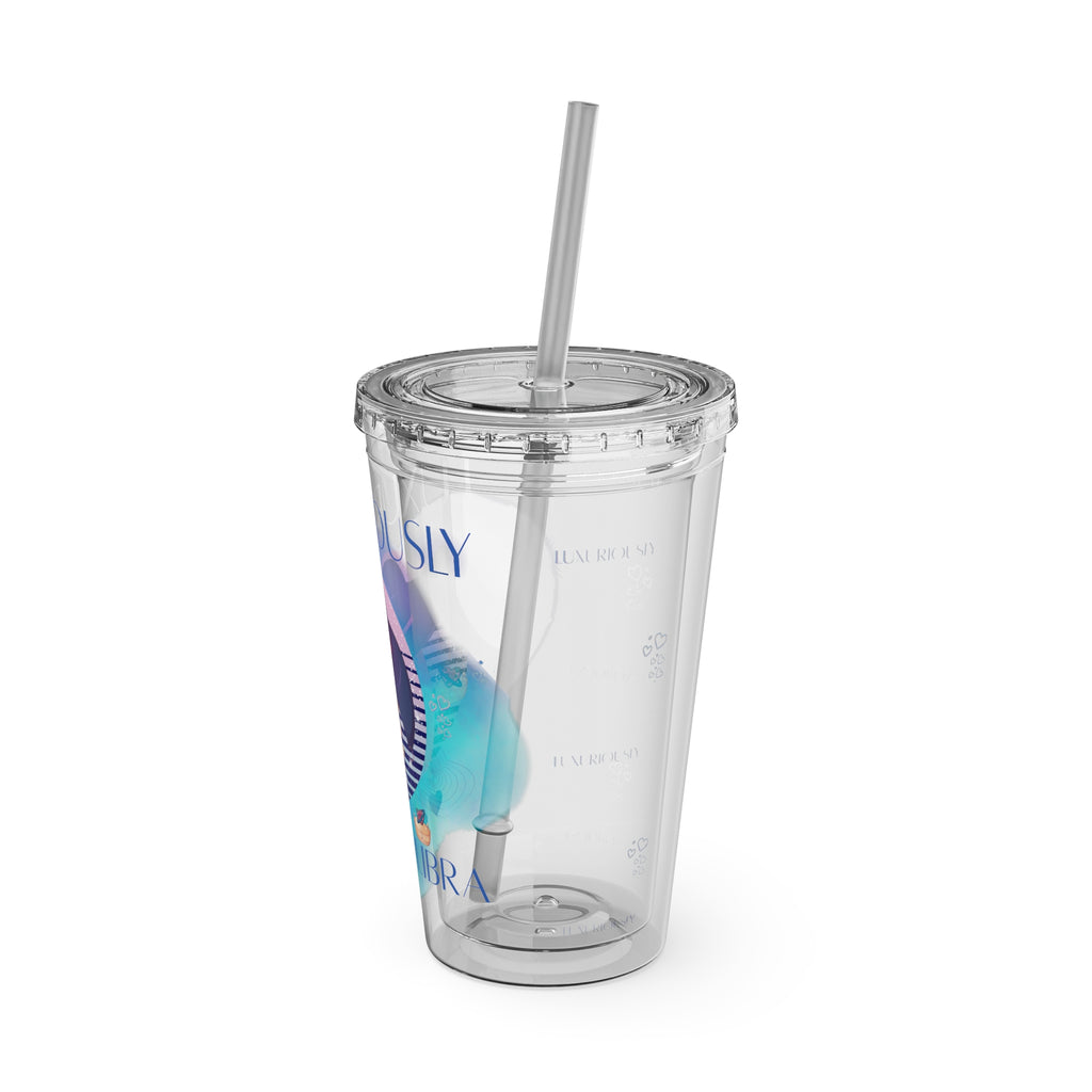 Luxuriously Libra Zodiac Sunsplash Tumbler 16oz