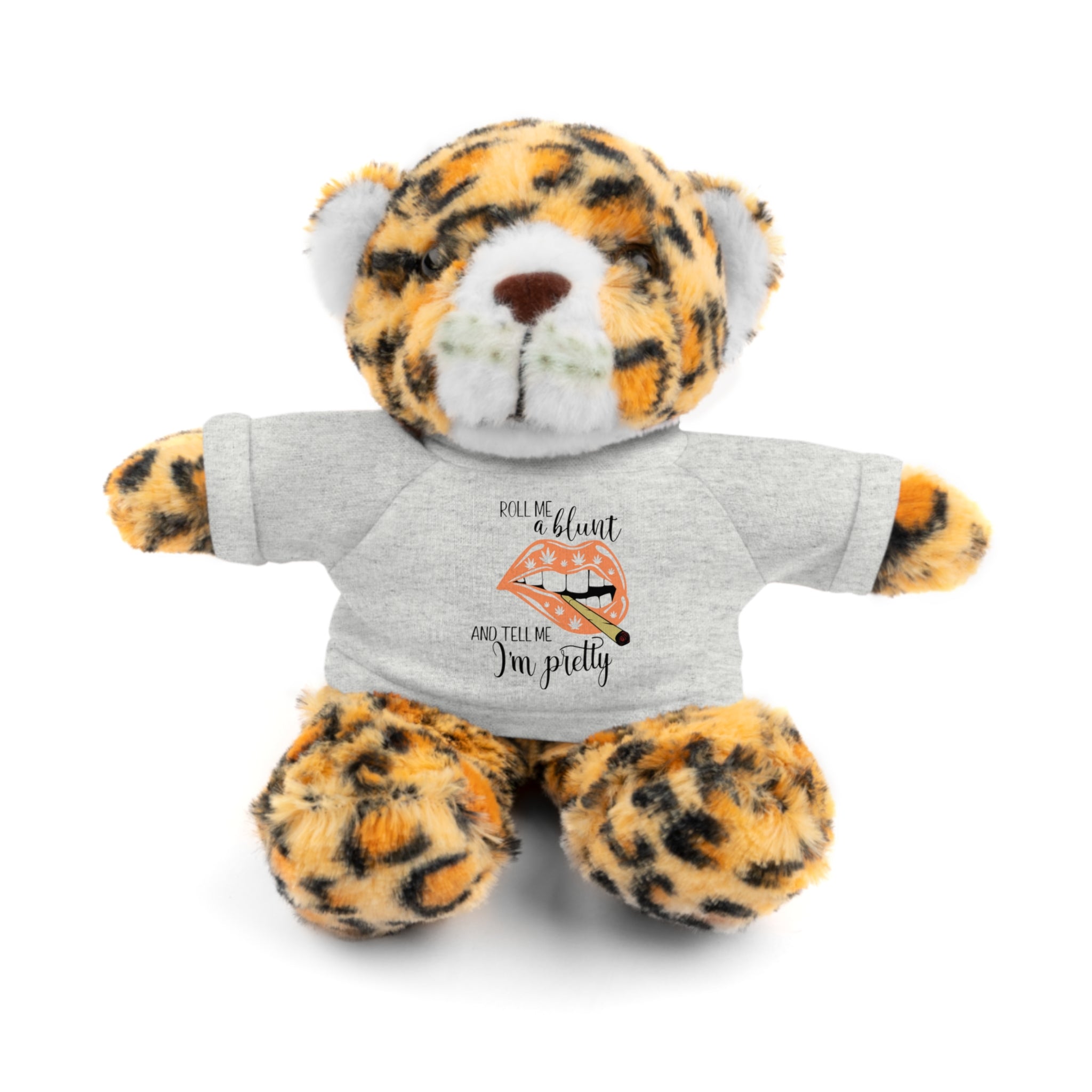 Plush Bear for adults with Tee — "Tell Me I'm Pretty" 420 Teddy