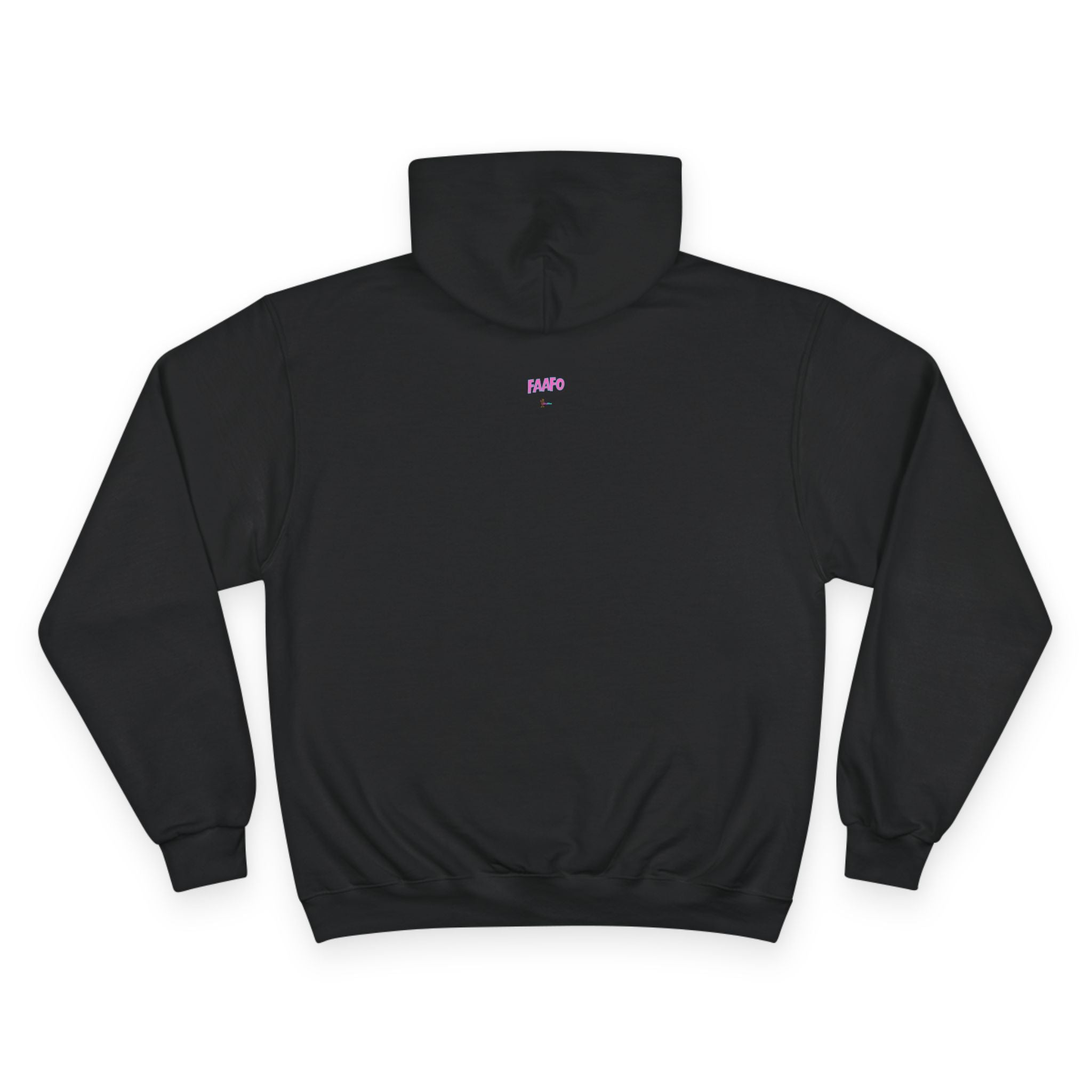 FAAFO Now In Technicolor Simple Champion Pullover Hoodie