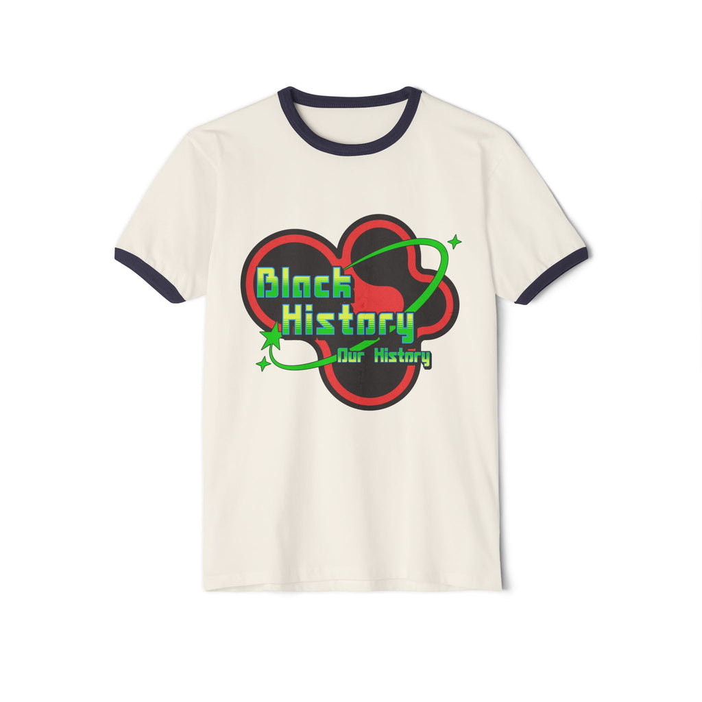 Black History Cosmos T-Shirt Ringer Tee
