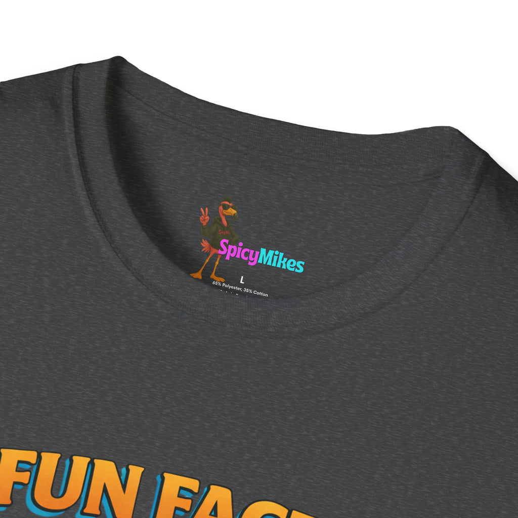 Fun Fact I Don't Care Funny Sunglasses Dog Graphic Tee