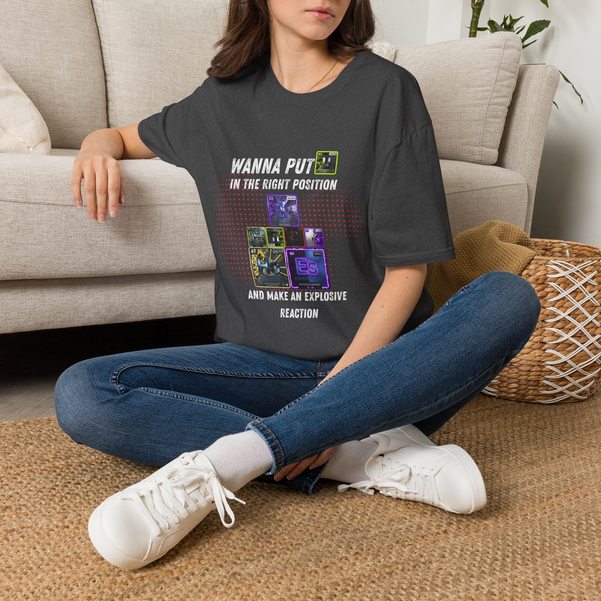 Wanna Put U Right Periodic Table Element tshirt
