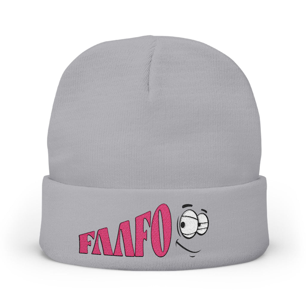 Sly Guy FAAFO Embroidered Knit Beanie