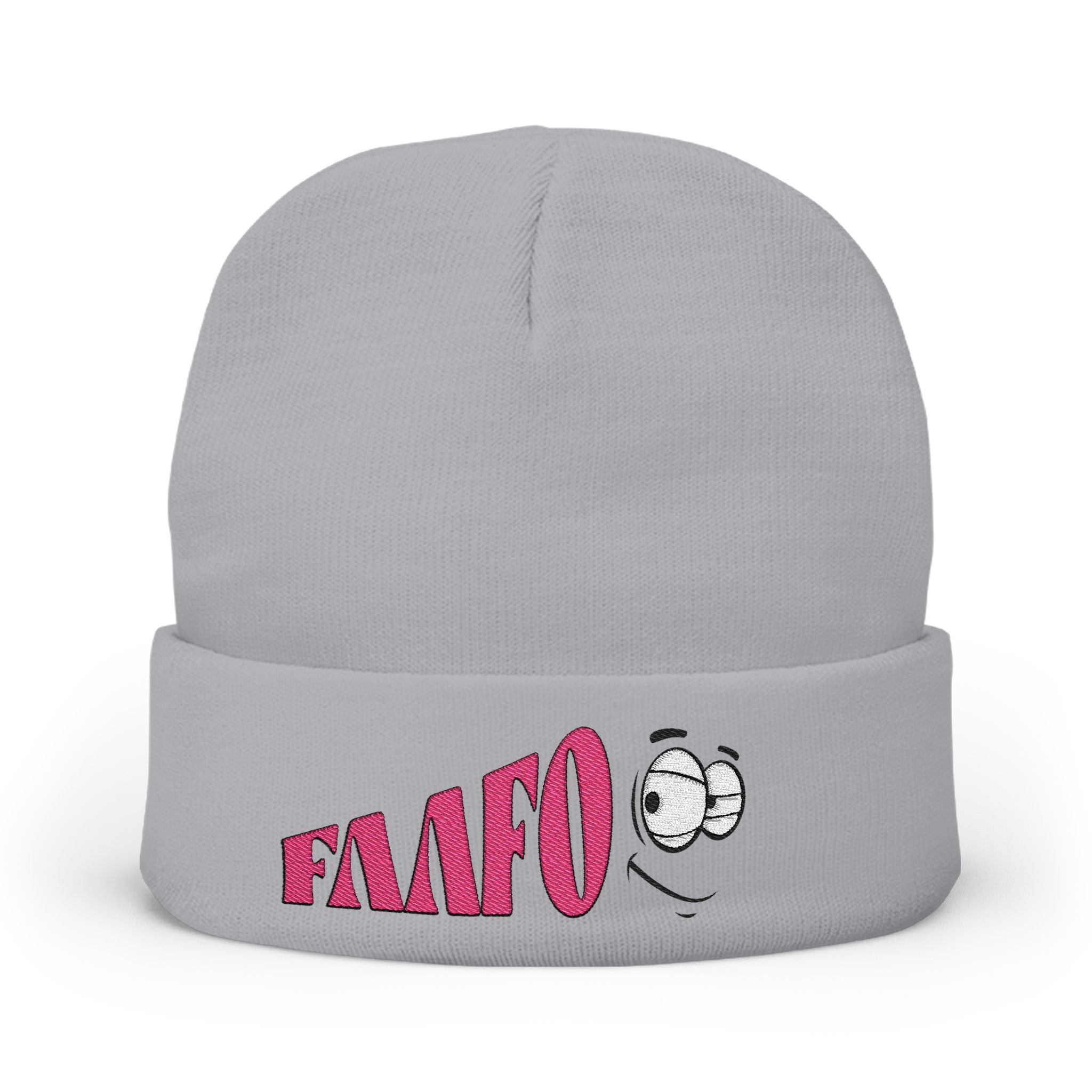 Sly Guy FAAFO Embroidered Knit Beanie