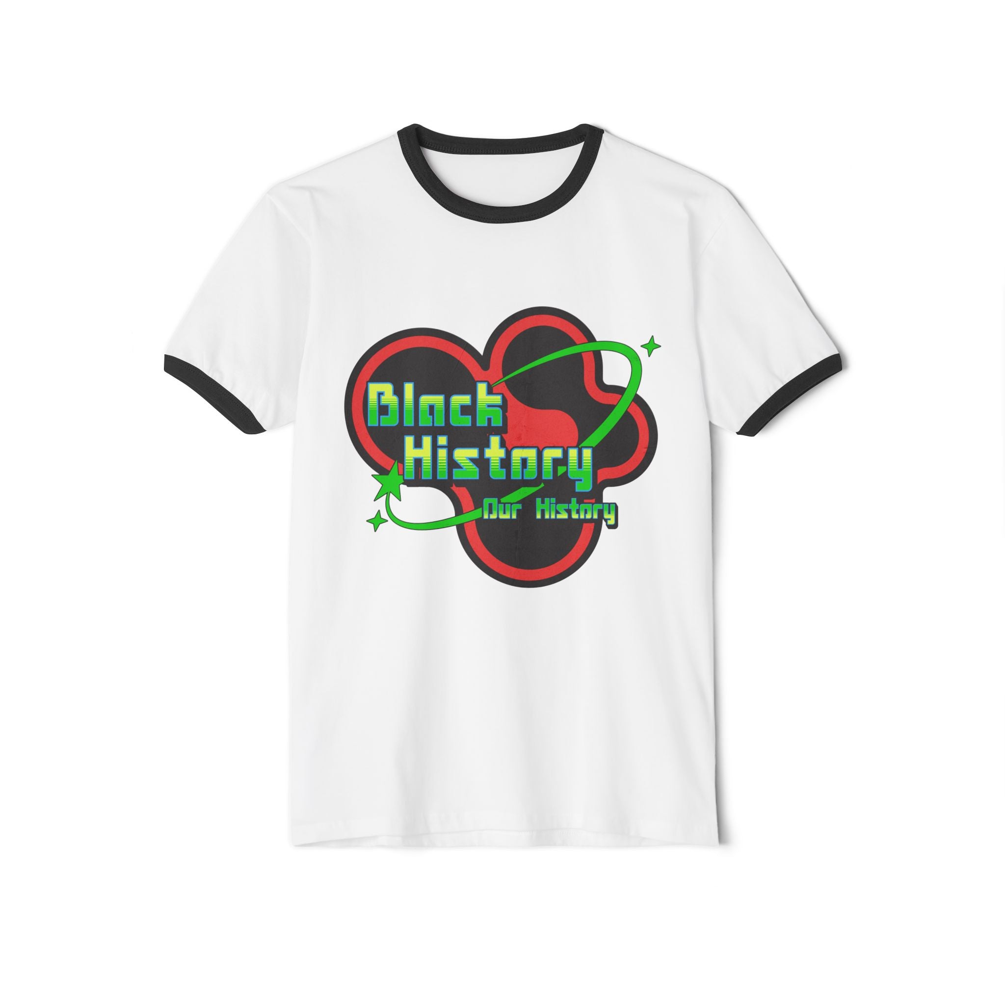Black History Cosmos T-Shirt Ringer Tee