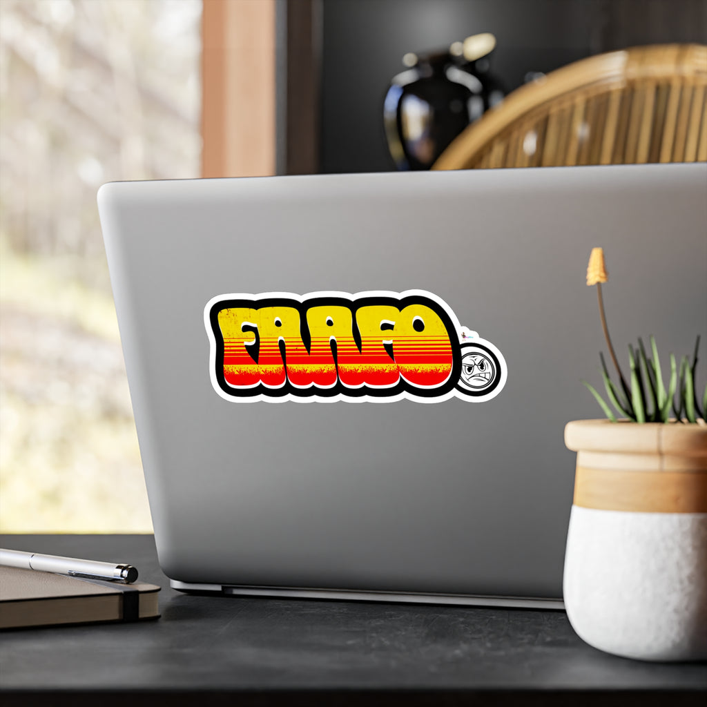 FAAFO Fired Up Kiss-Cut Vinyl Sticker