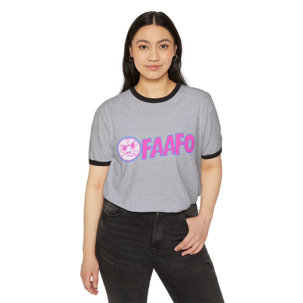 FAAF0 I wish you would Ringer T‑Shirt
