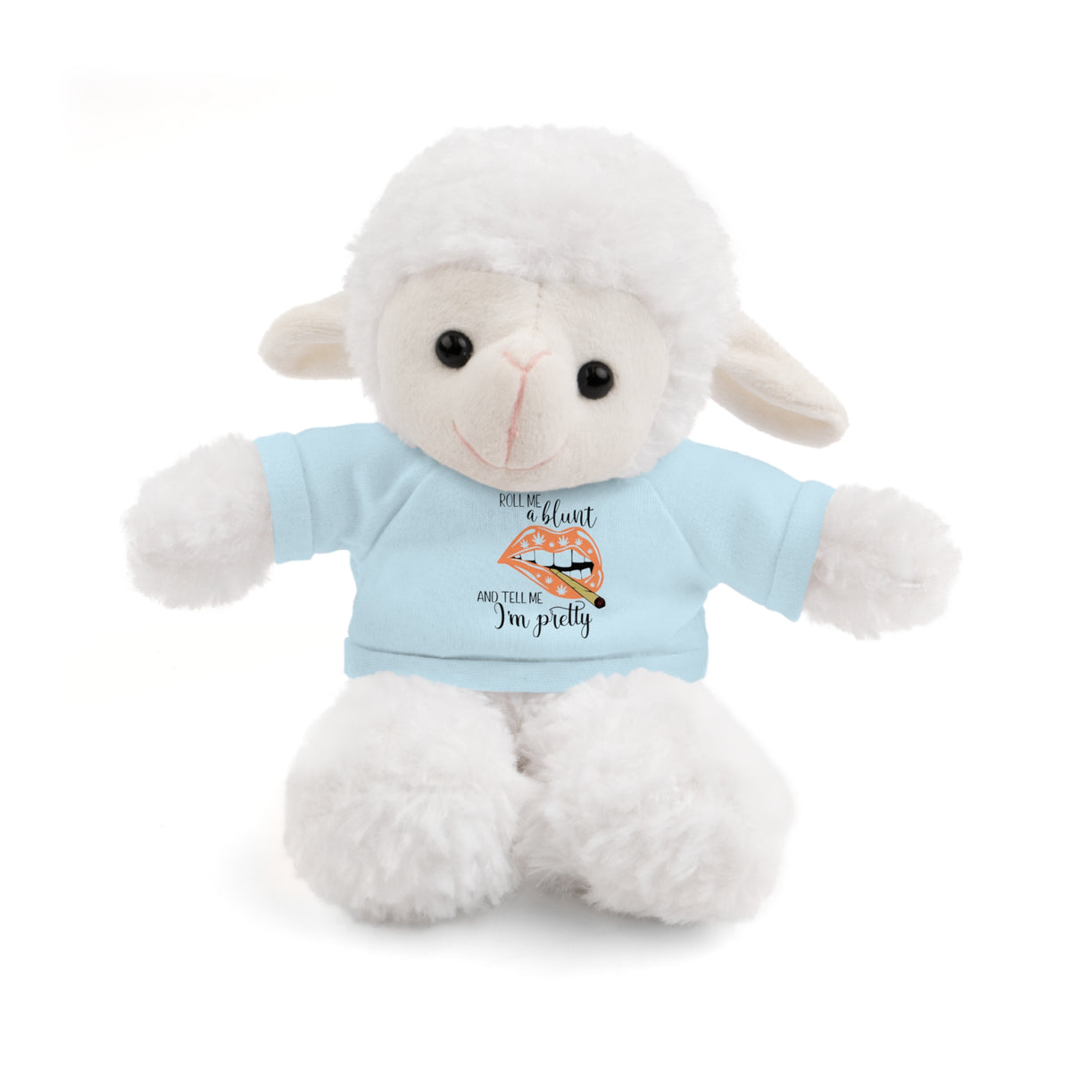 Plush Bear for adults with Tee — "Tell Me I'm Pretty" 420 Teddy