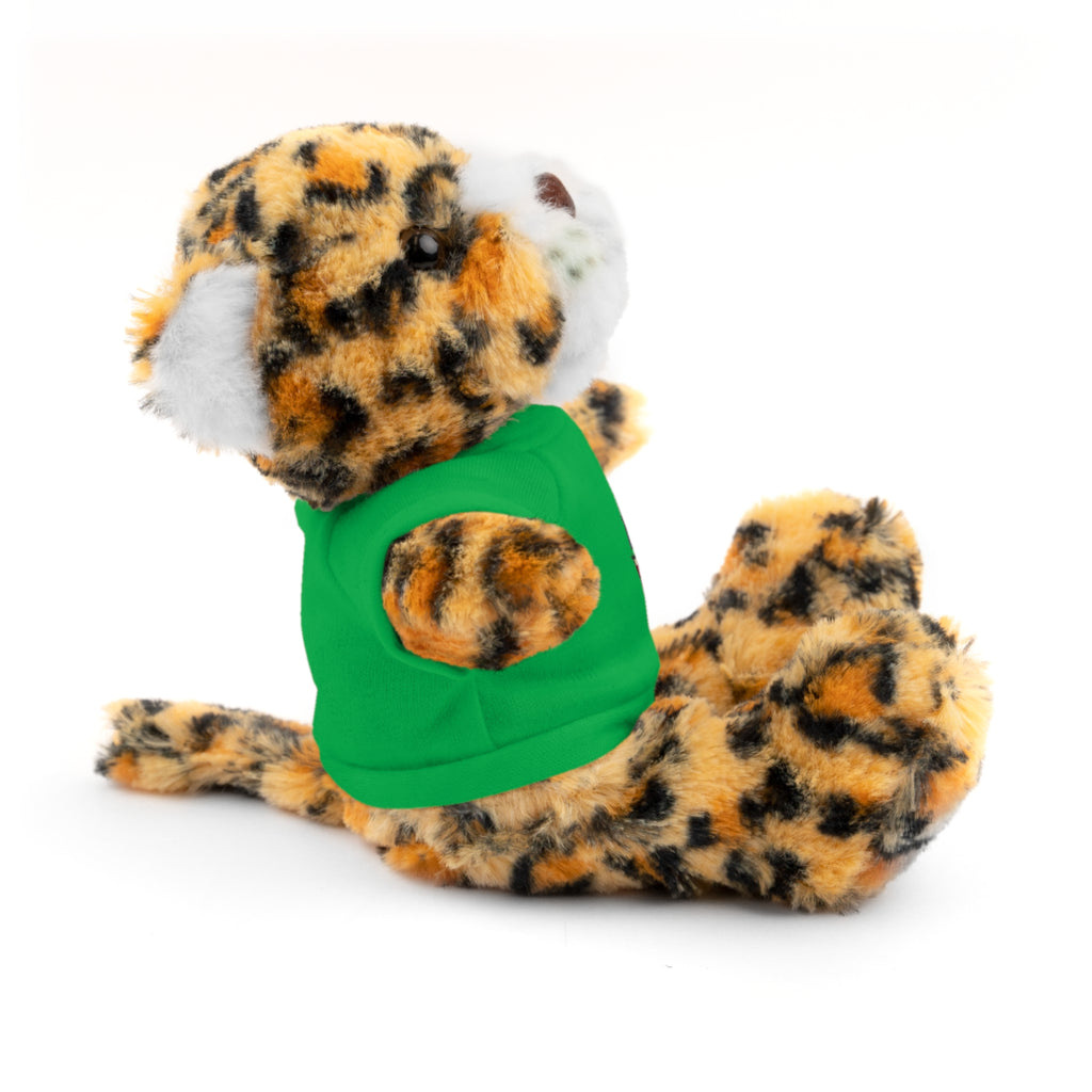 Patriotic 'LOVE' Plush Bear with Tee — Cute Stuffed Animal Gift