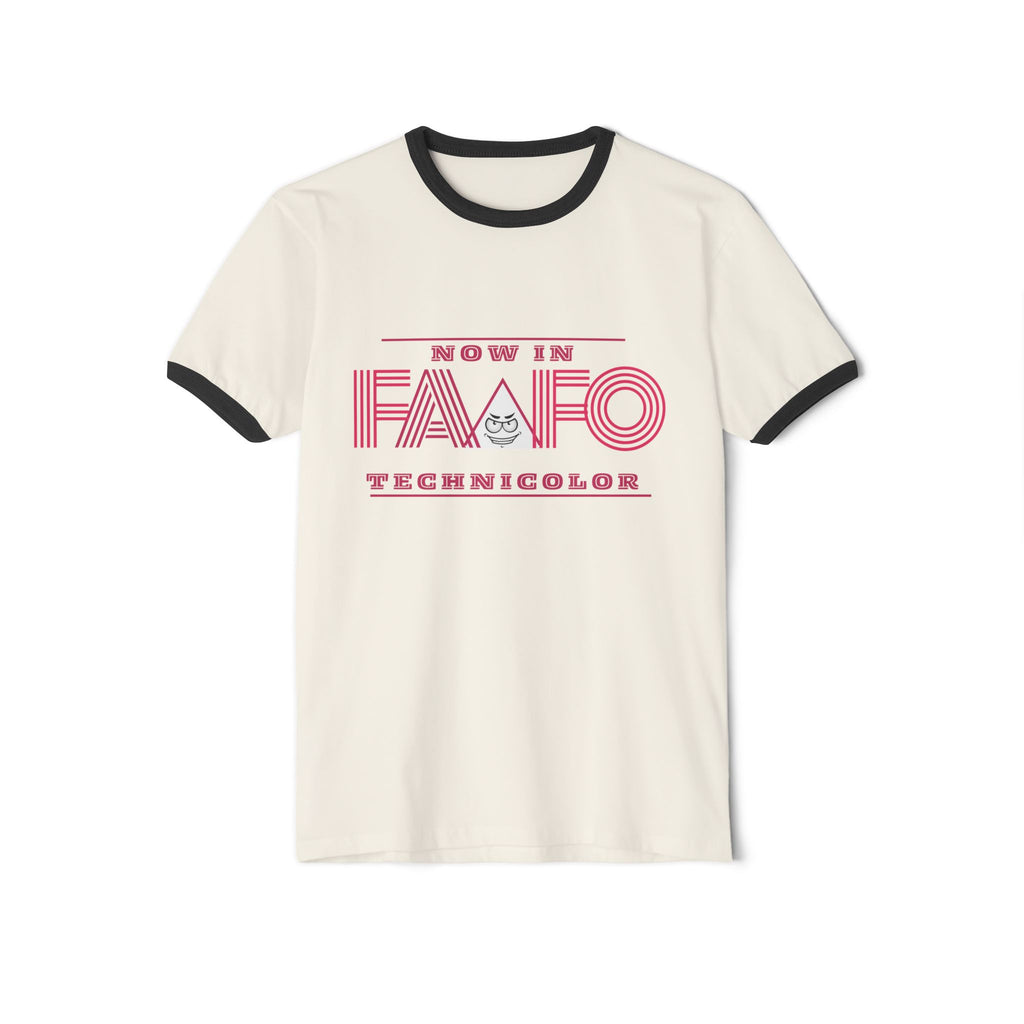 FAAFO Now in Technicolor Ringer T-Shirt