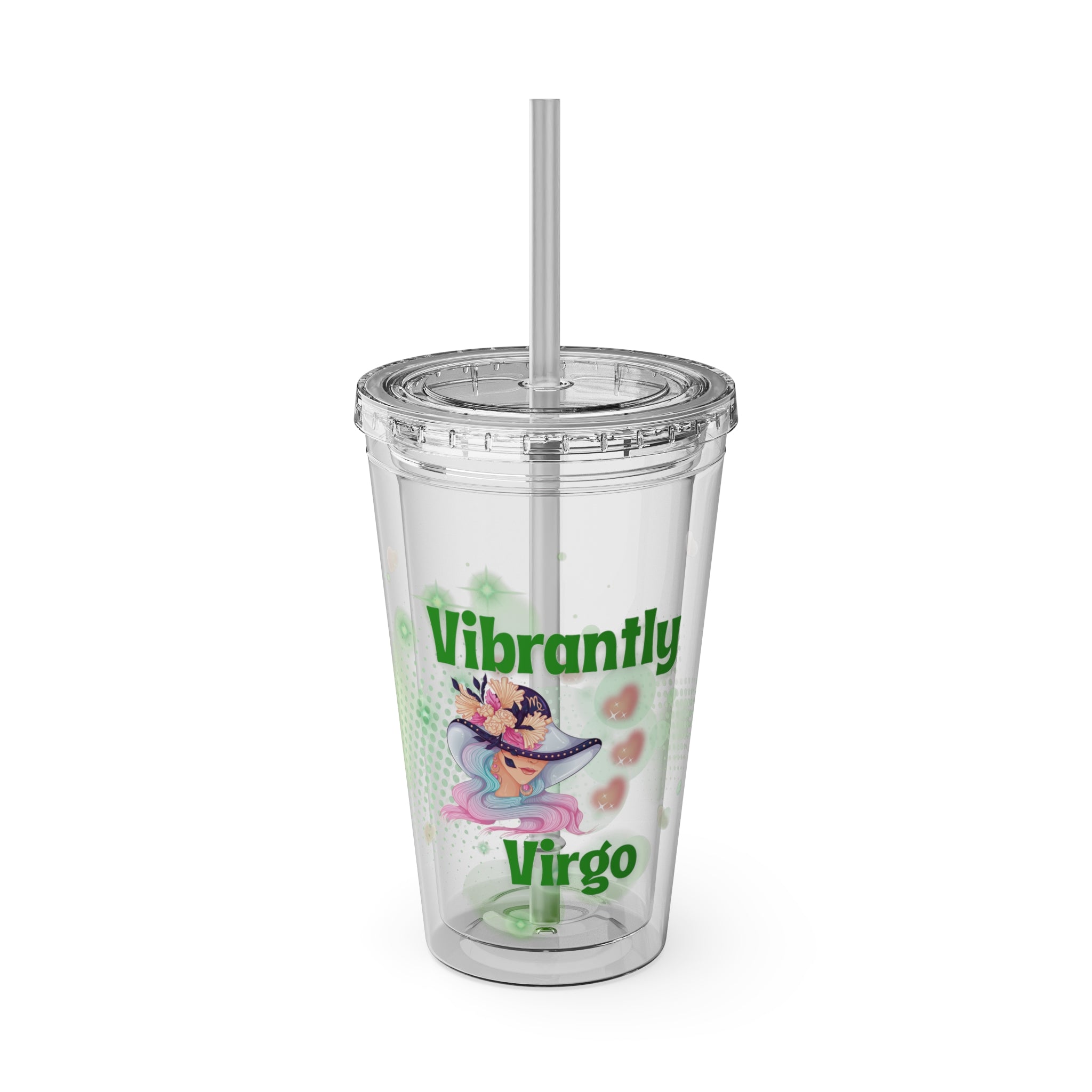 Vibrantly Virgo Zodiac Tumbler 16oz