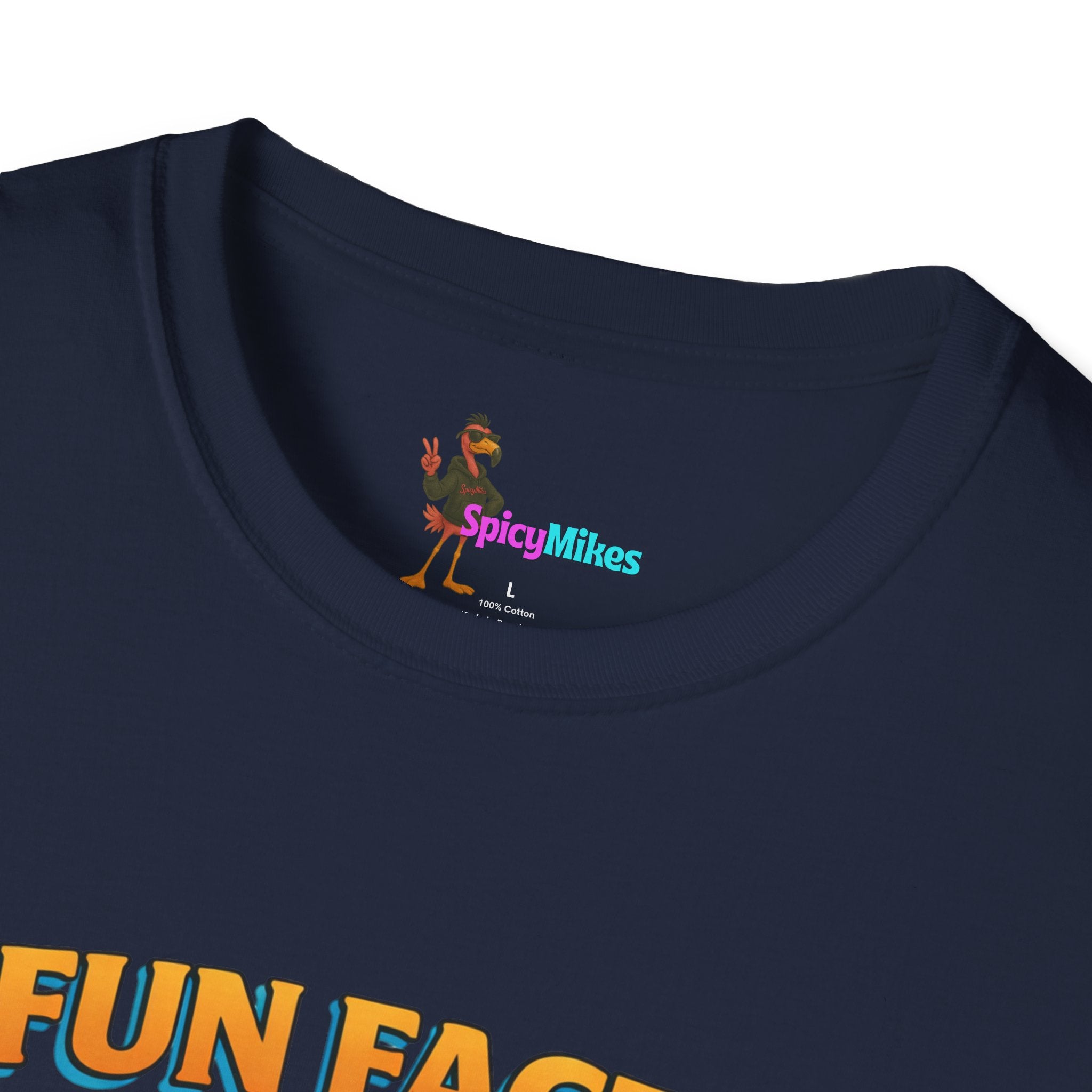 Fun Fact I Don't Care Funny Sunglasses Dog Graphic Tee