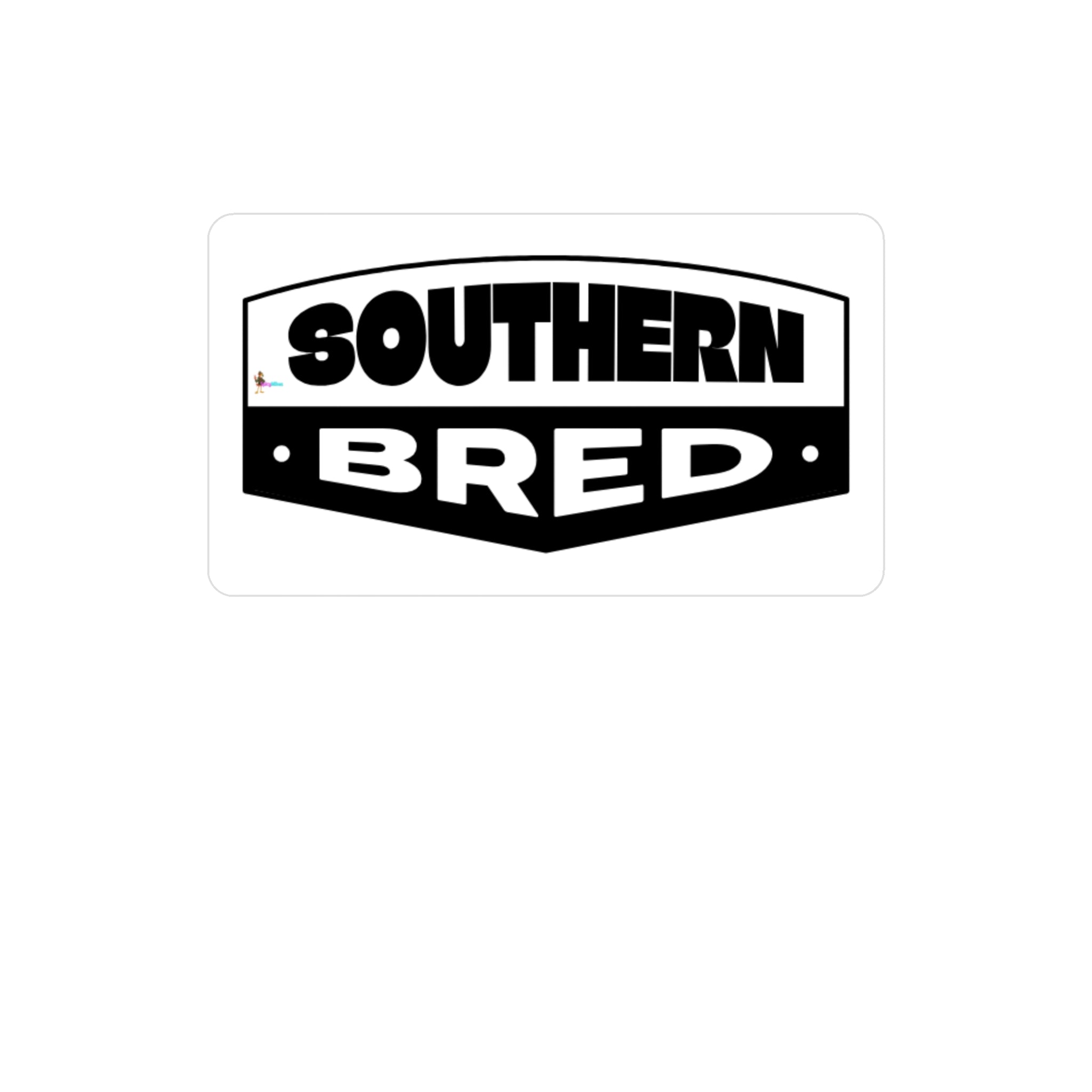 Southern Bred Vinyl Decal — Kiss-Cut Sticker for Cars, Laptops & Windows