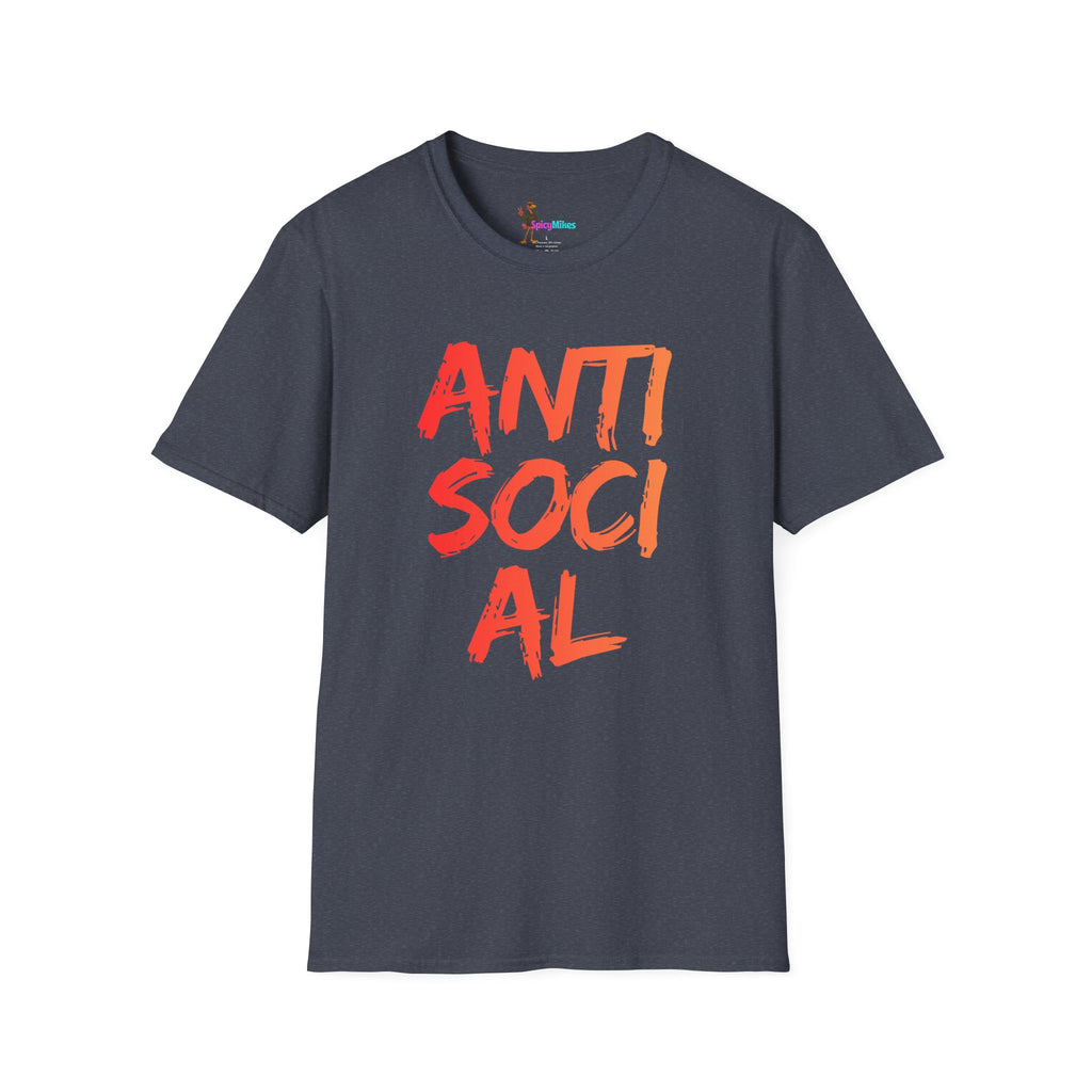 Antisocial Brushstroke Graphic Tee