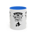 Halloween Just A Bunch Of Hocus Pocus Colored Rimmed Mug