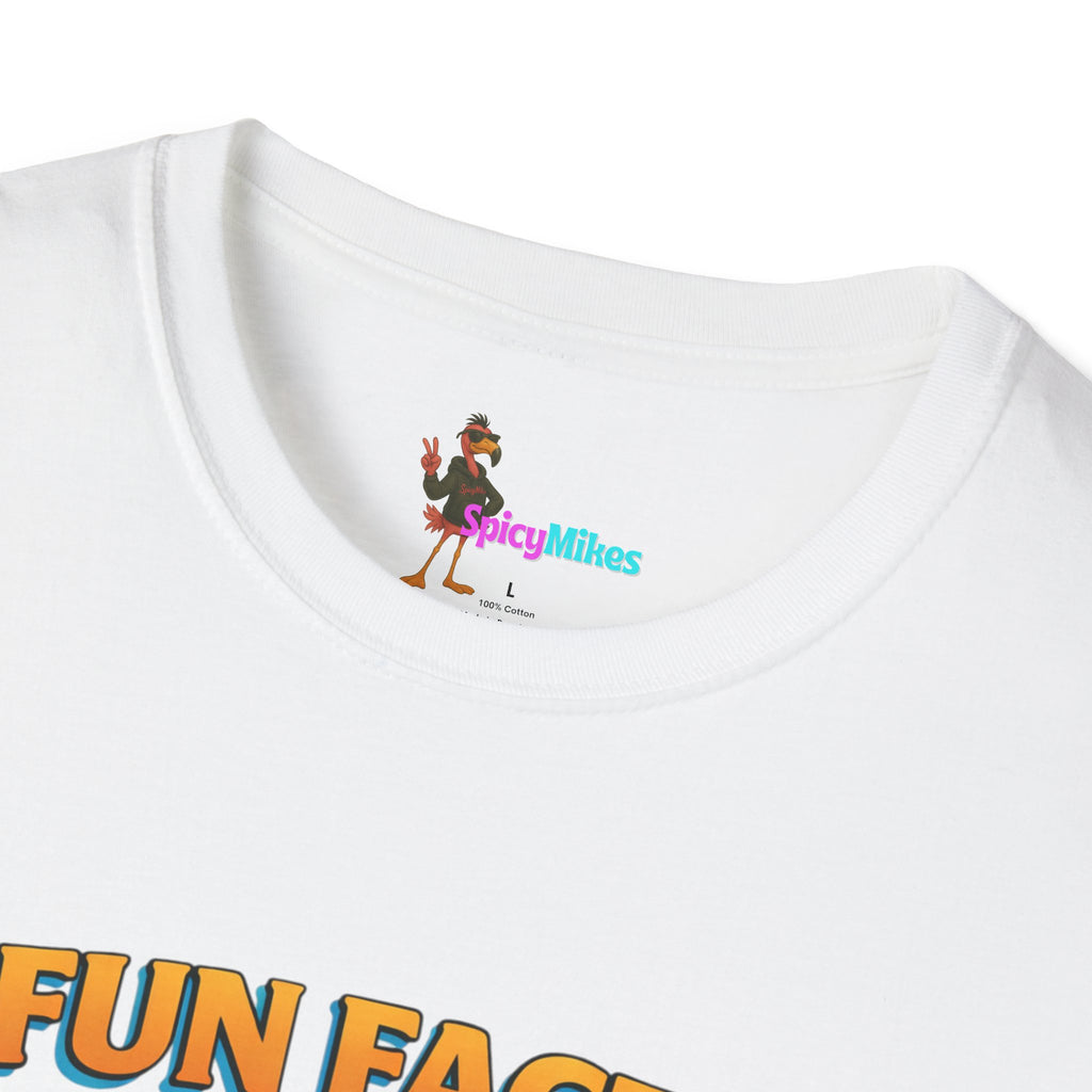 Fun Fact I Don't Care Funny Sunglasses Dog Graphic Tee