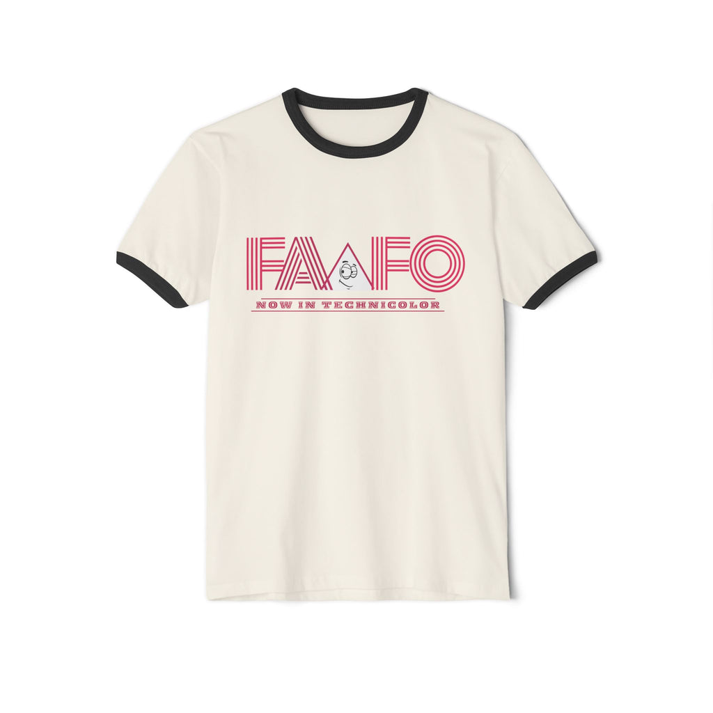 FAAFO 'Now in Technicolor' UnderLined Ringer T-Shirt