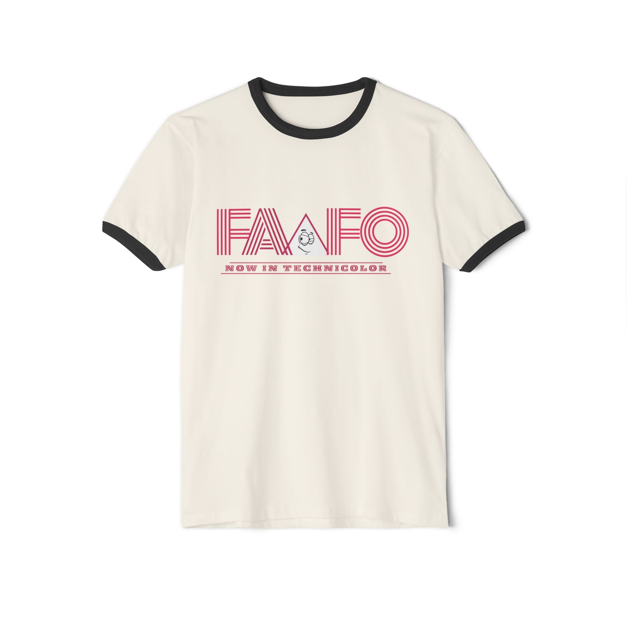 FAAFO 'Now in Technicolor' UnderLined Ringer T-Shirt