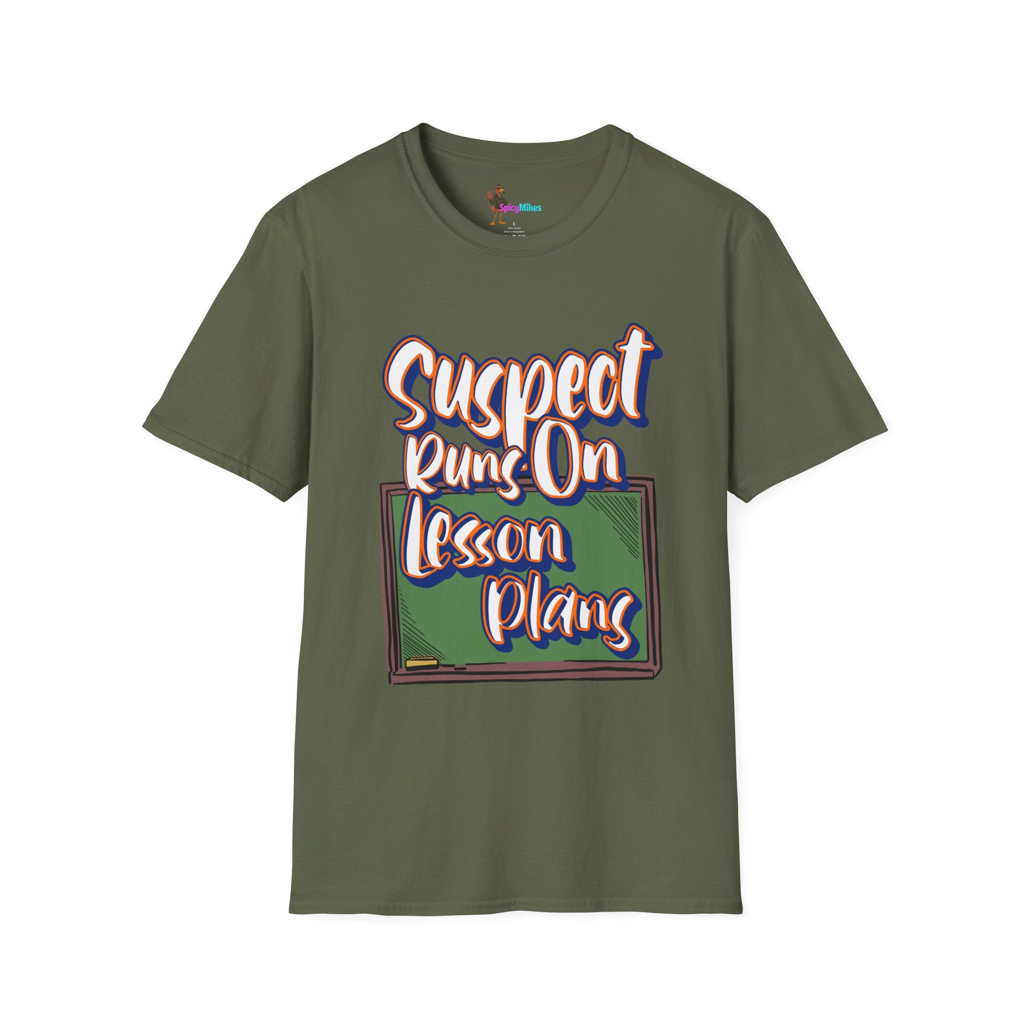 Suspect Runs On...Lesson Plans T-Shirt