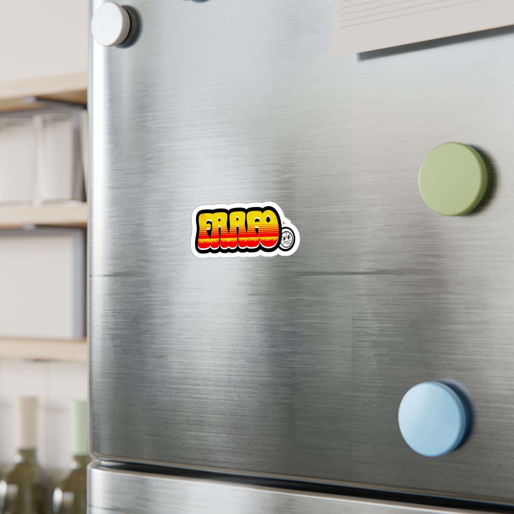 FAAFO Fired Up Kiss-Cut Vinyl Sticker