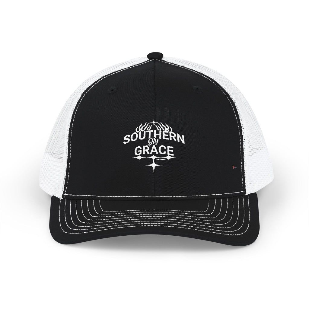 Southern By Grace Embroidered Trucker Cap