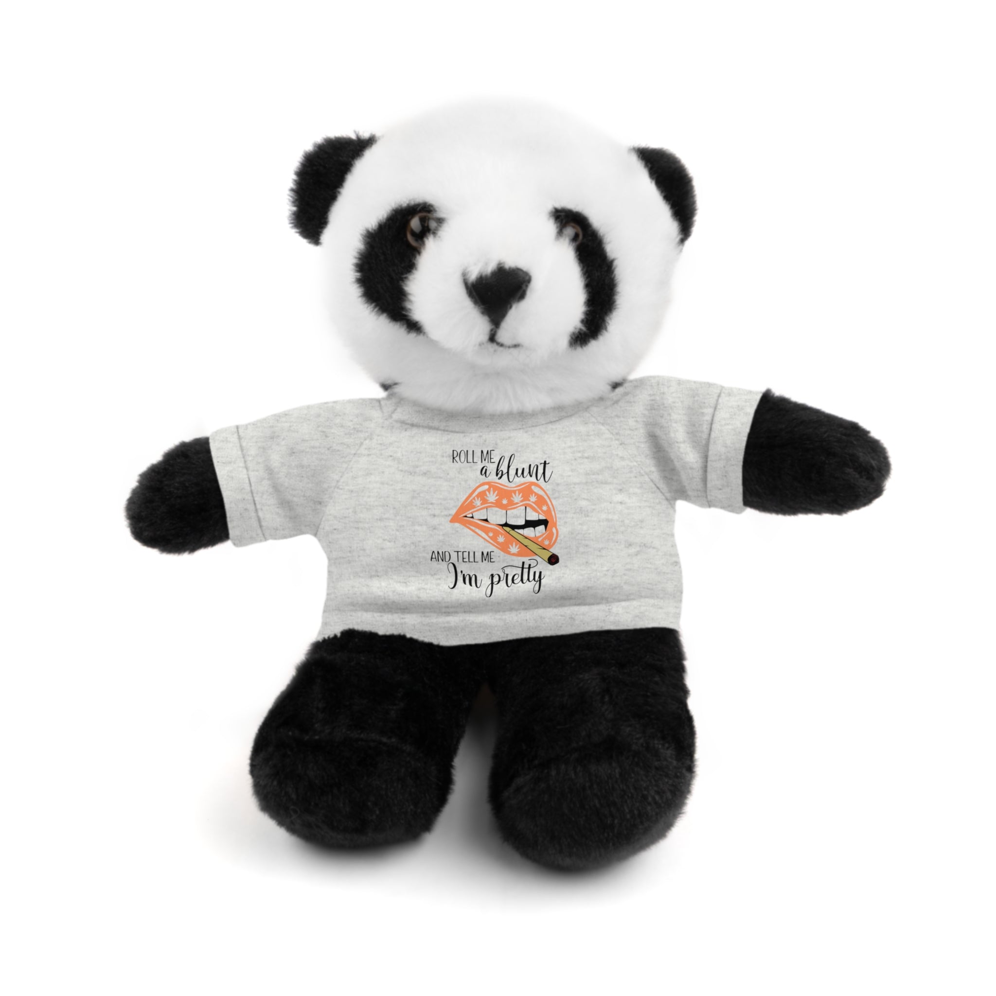 Plush Bear for adults with Tee — "Tell Me I'm Pretty" 420 Teddy