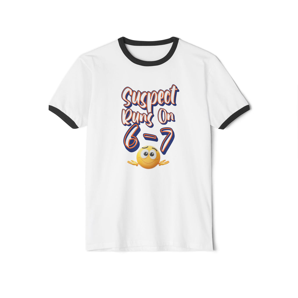 Suspect Runs On... 6-7 Graphic Tee
