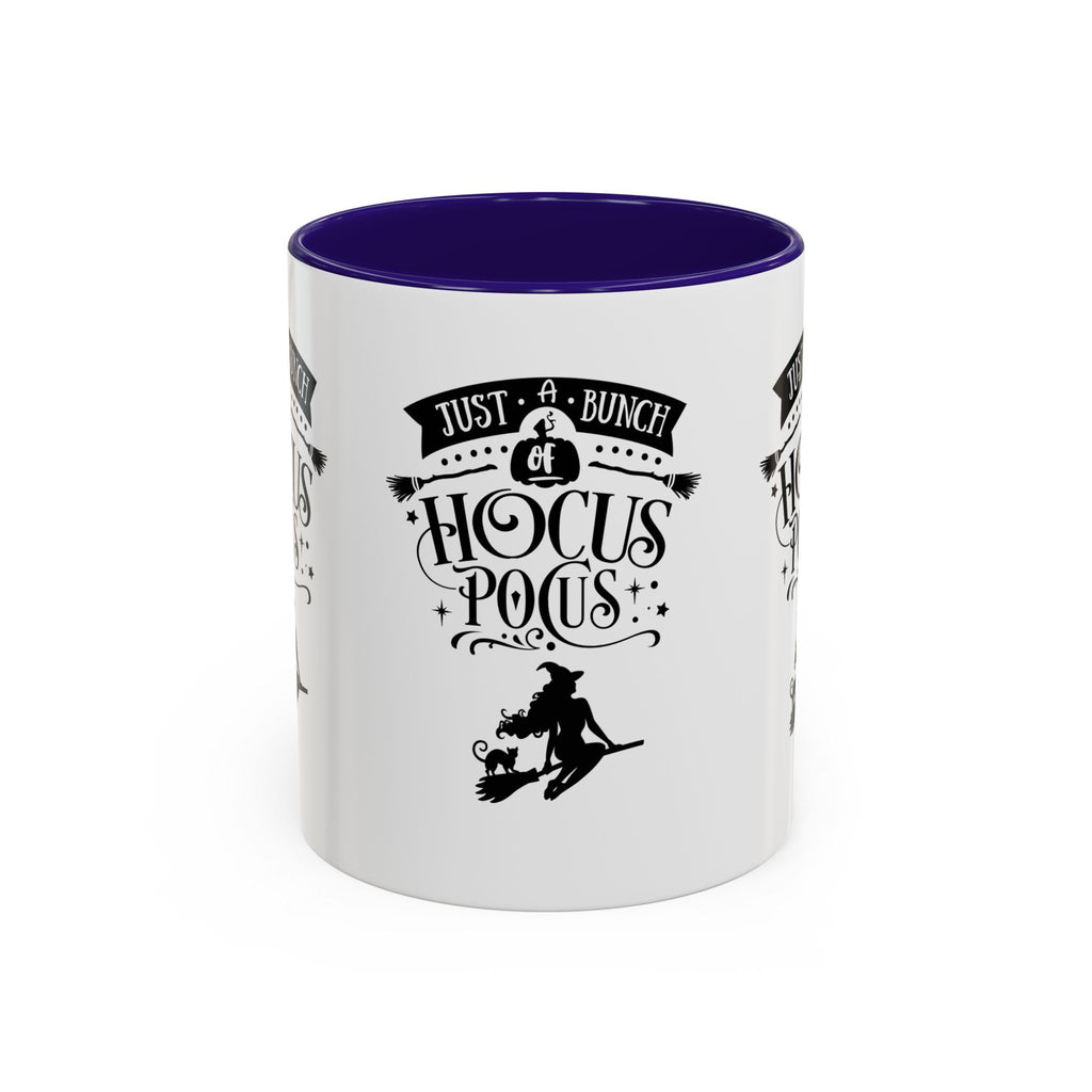 Halloween Just A Bunch Of Hocus Pocus Black Rimmed Mug