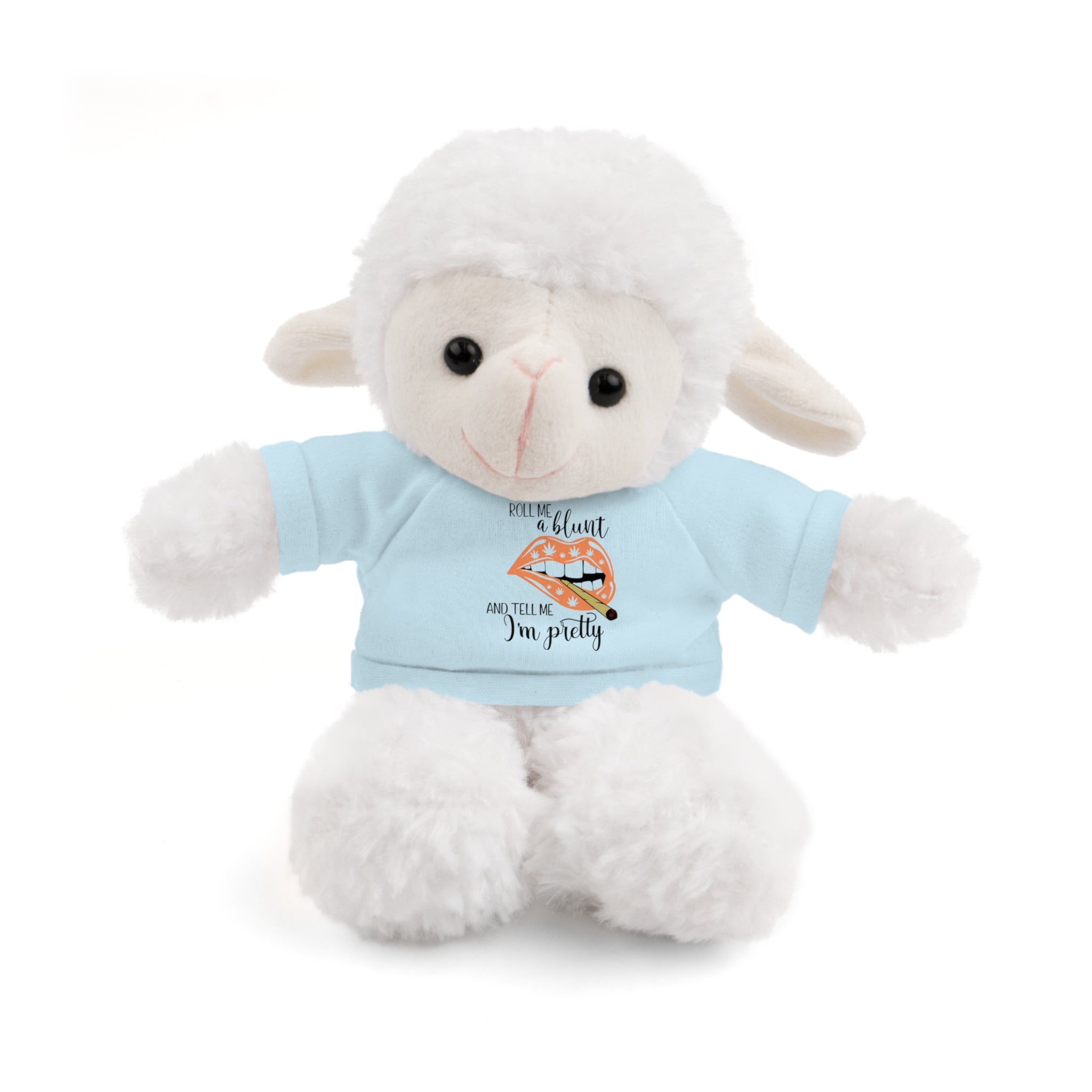 Plush Bear for adults with Tee — "Tell Me I'm Pretty" 420 Teddy