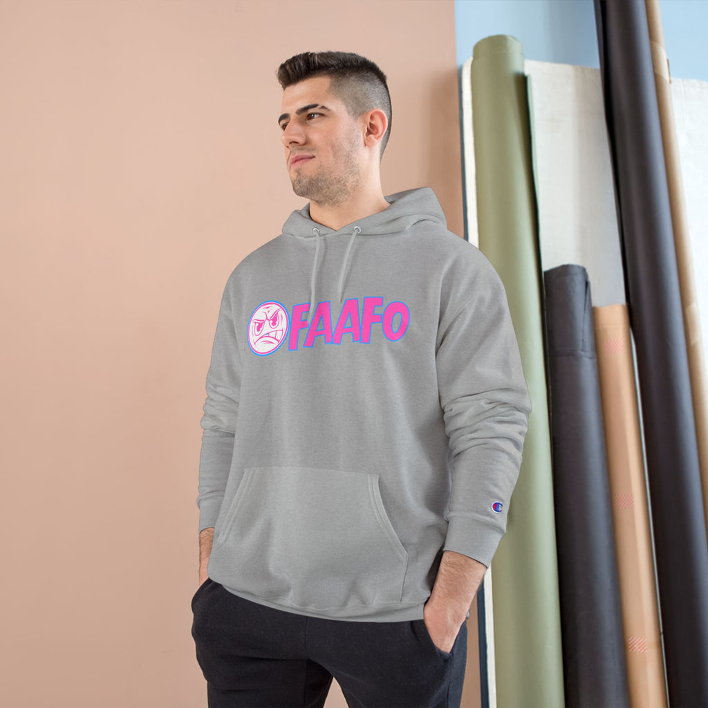 FAAF0 "Try Me" Bright Logo Champion Hoodie