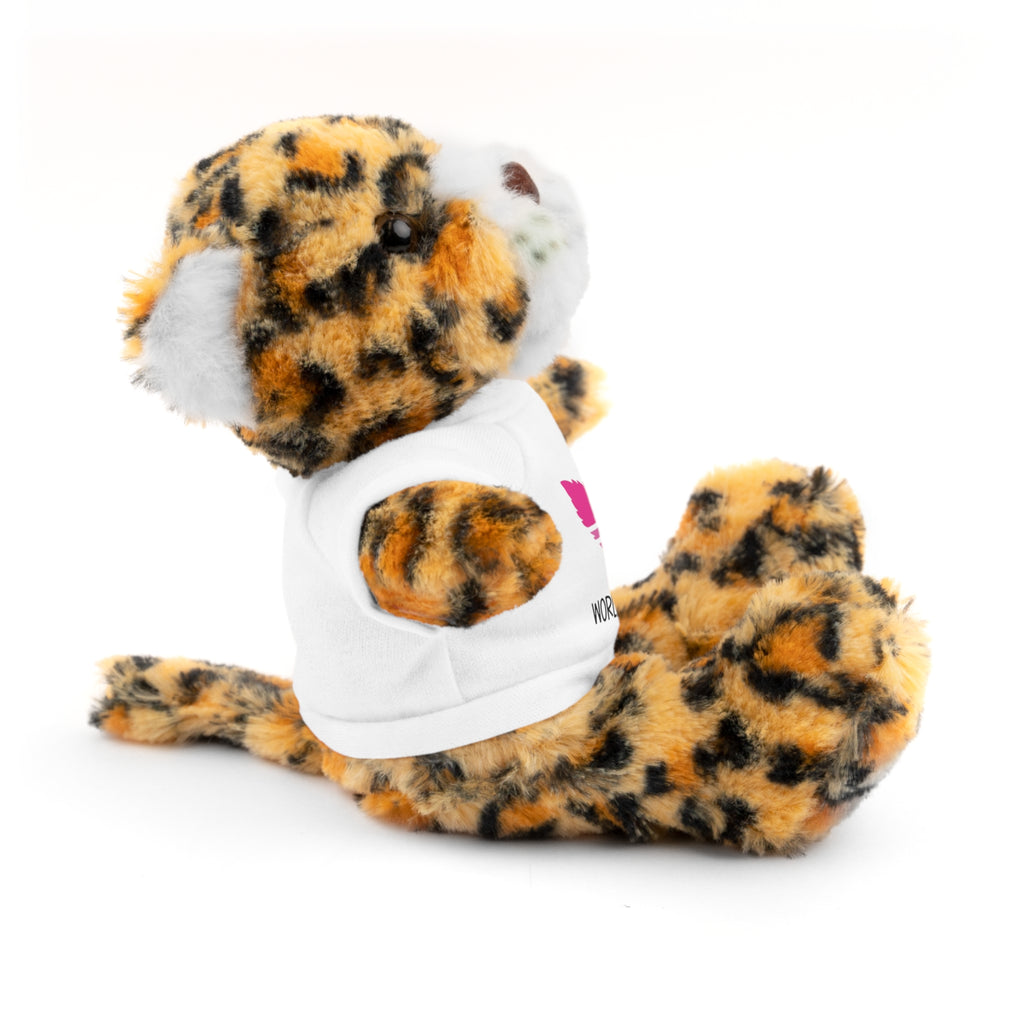 Teddy Bear – "World's Dopest Mom" Adult Plush with Tee for 420 moms