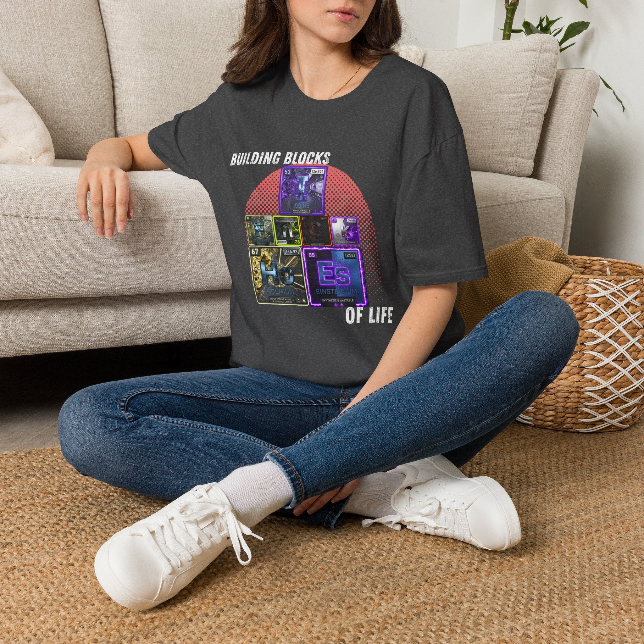 Building Blocks of Life T-Shirt — Science Element Periodic Table Graphic Tee