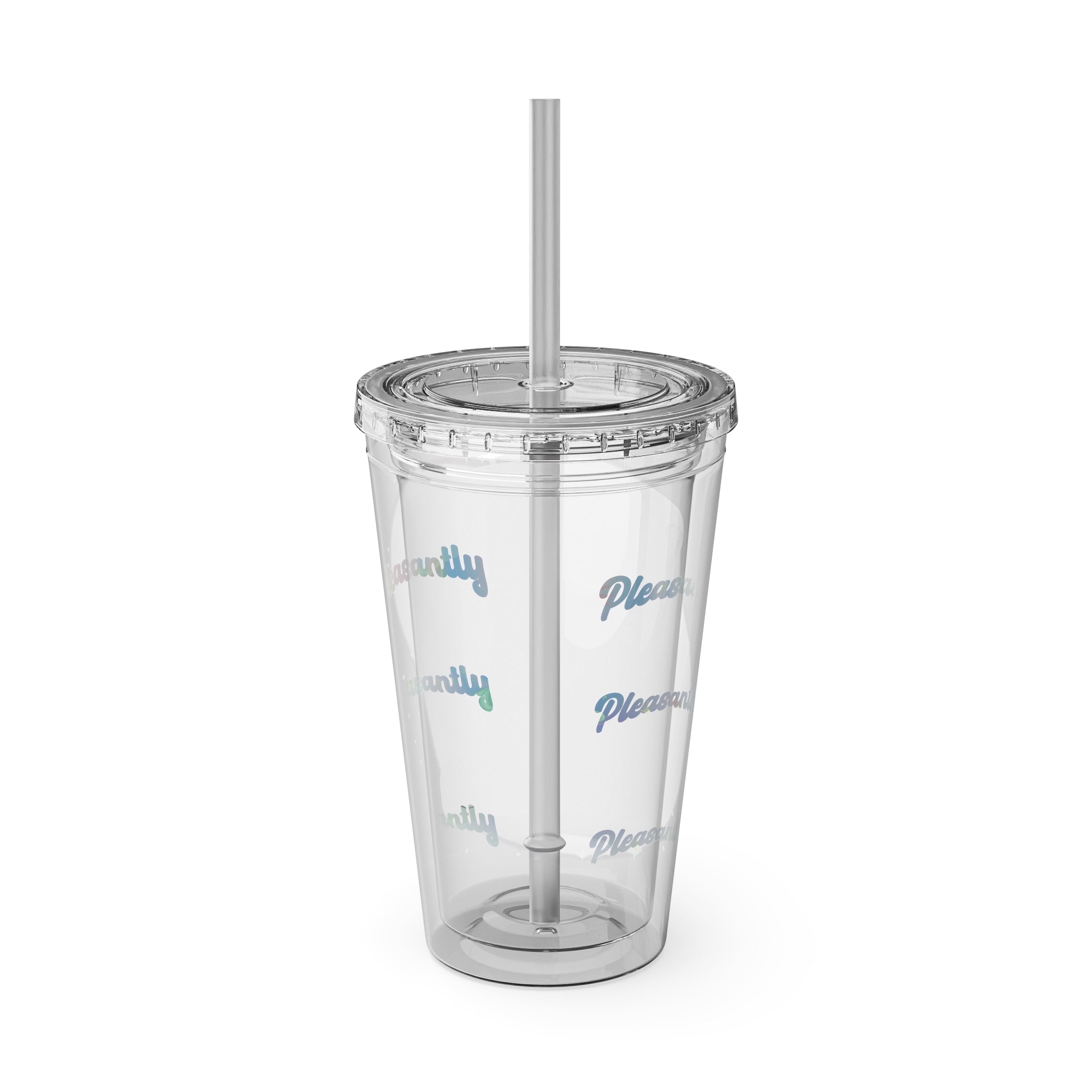 Pleasantly Pisces Zodiac Sunsplash Tumbler 16oz