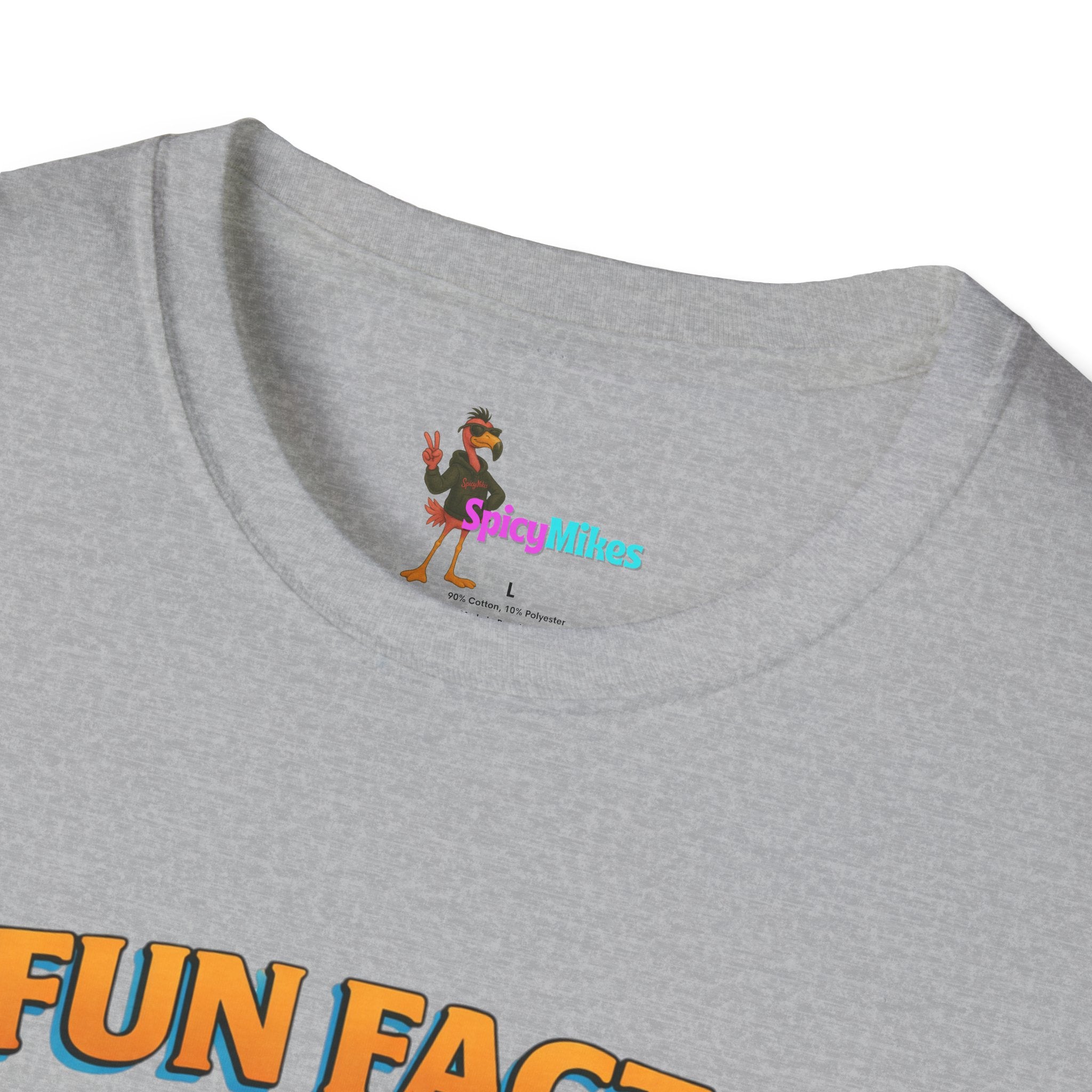 Fun Fact I Don't Care Cat T-Shirt Graphic Tee
