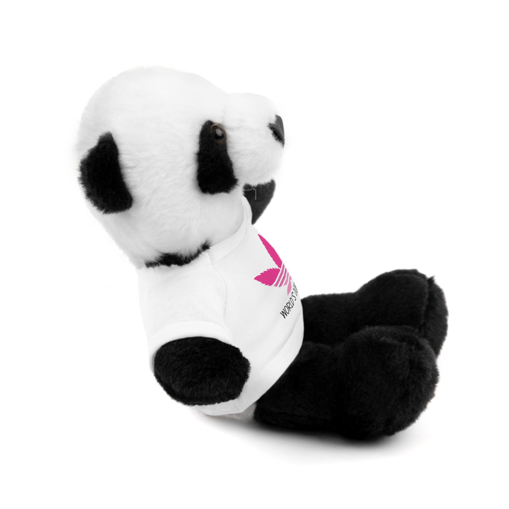 Teddy Bear – "World's Dopest Mom" Adult Plush with Tee for 420 moms